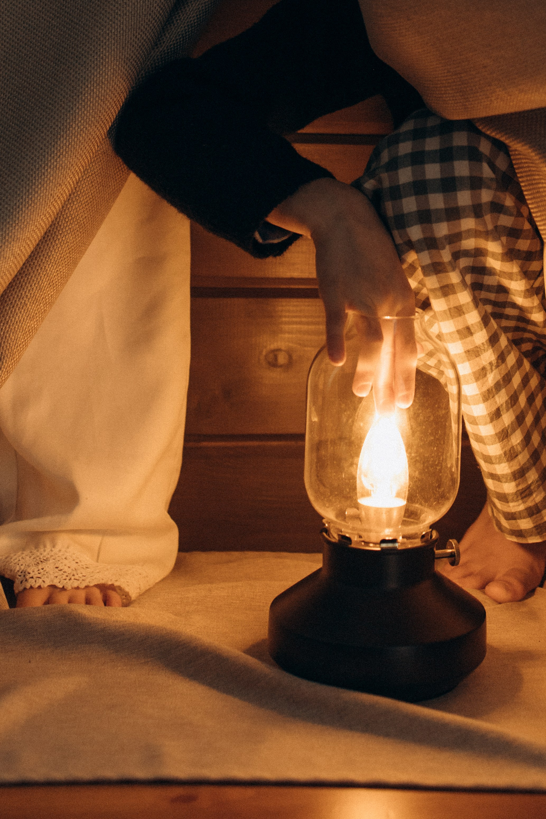 Уютным зимним вечером. Семейный фотограф в Москве Валерия Карпова