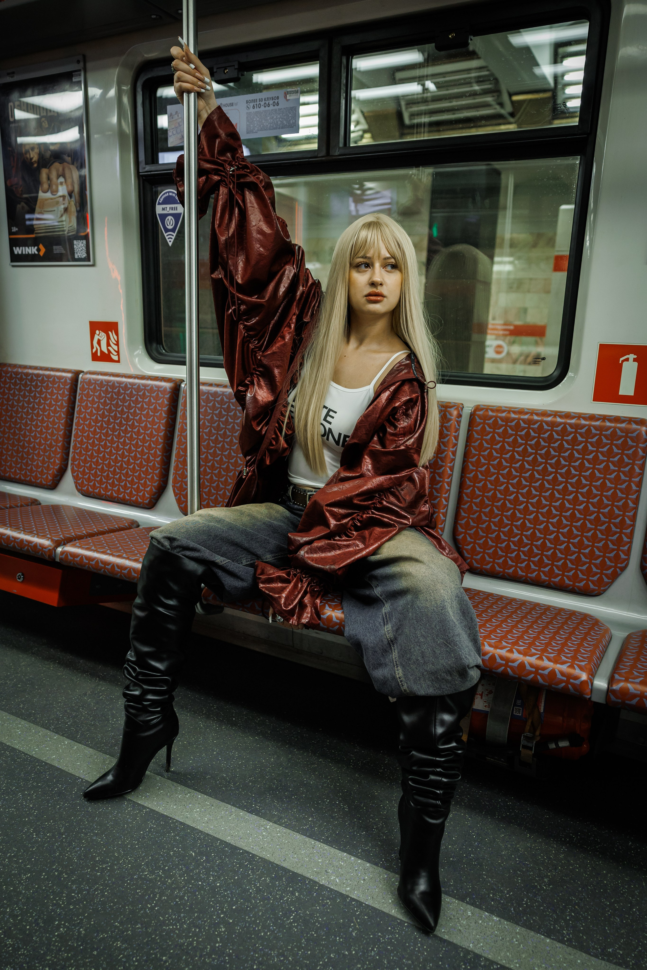 Вечернее METRO. Портретный фотограф Панферова Регина г. Санкт-Петербург, г. Казань