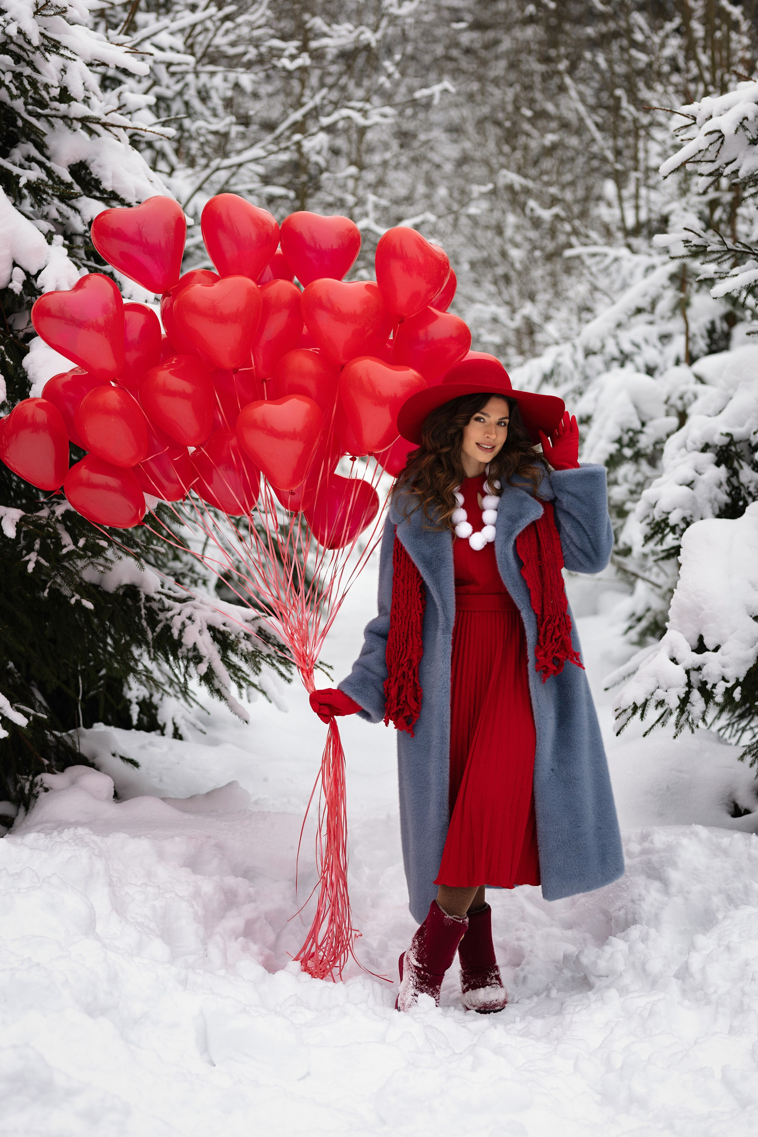 Фотосессия для девушки на день влюбленных. Трубинова Екатерина | Семейный фотограф | Москва