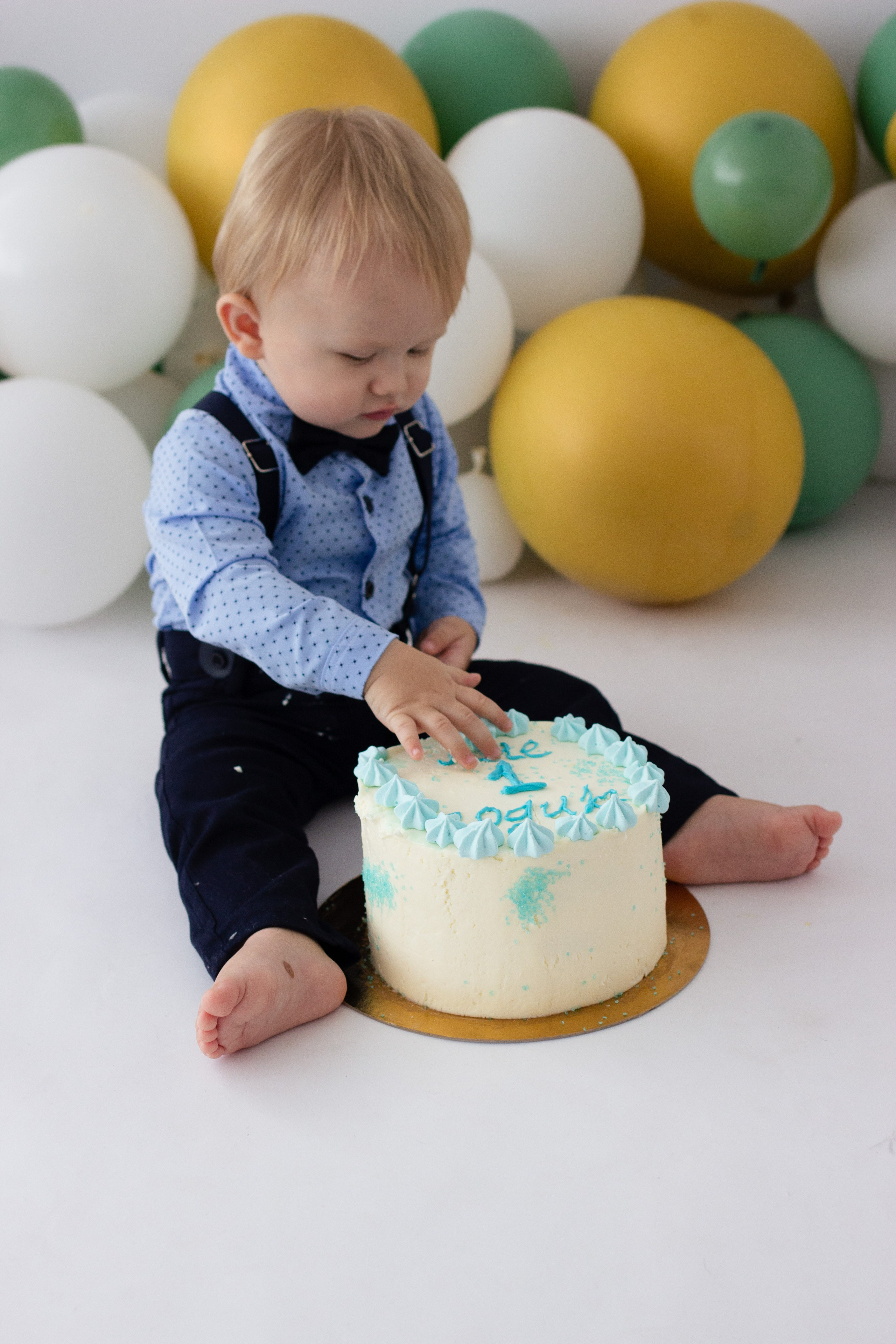 Дима 1 годик. Newborn-barykina.ru