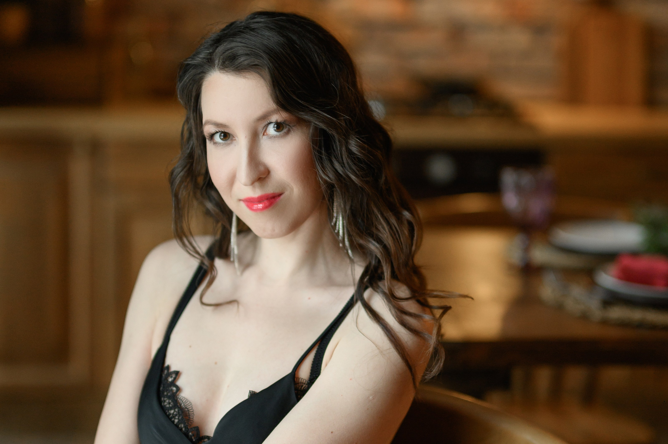 Новогодняя фотосессия в зале Шале фотостудии Мимика. Semerlina.ru