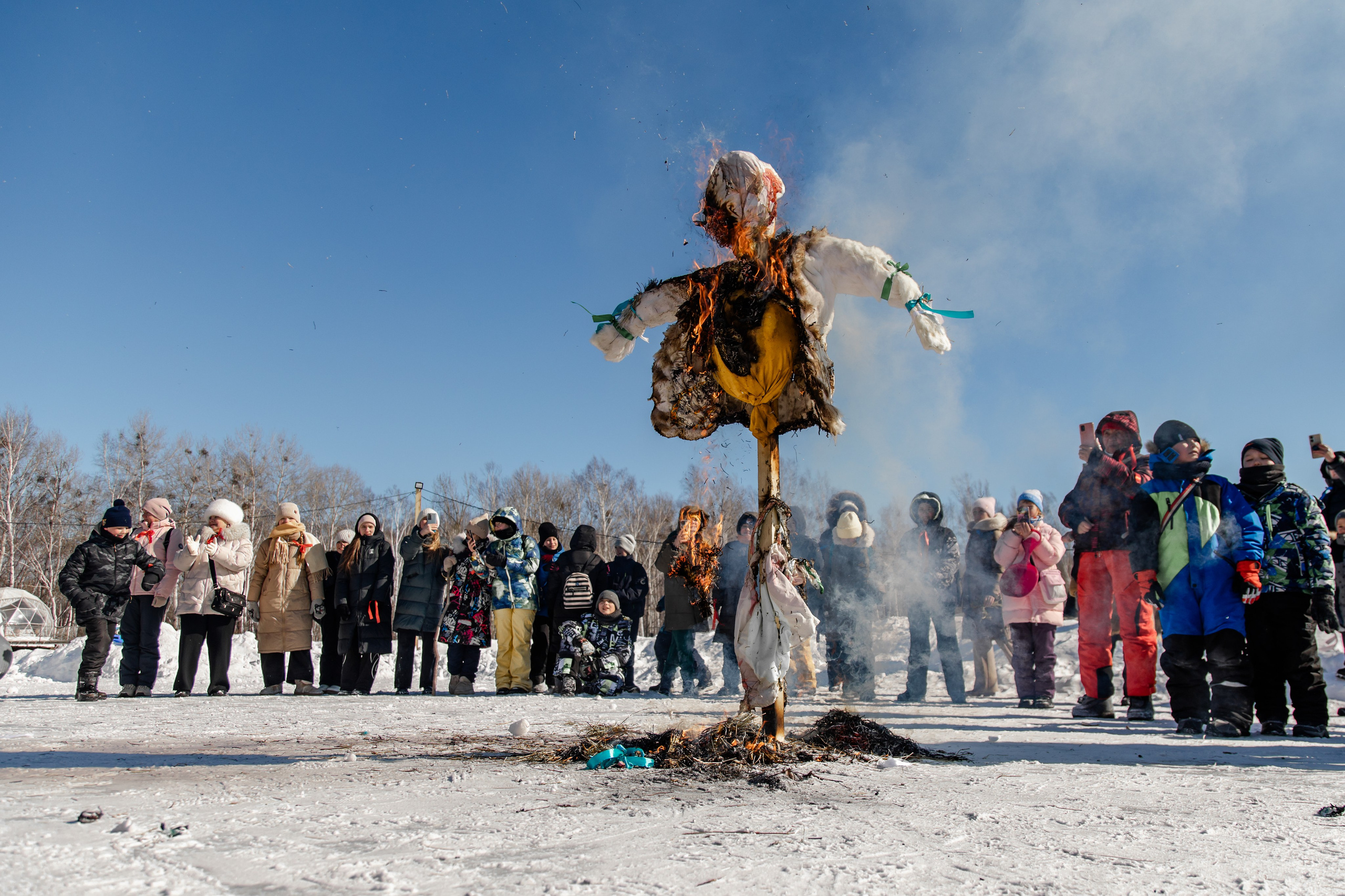 Закрытие масленицы «ДВ Каникулы». МЕДИА-РЕСУРС ХАБАРОВСК / Фотоотчеты / Репортажи / События