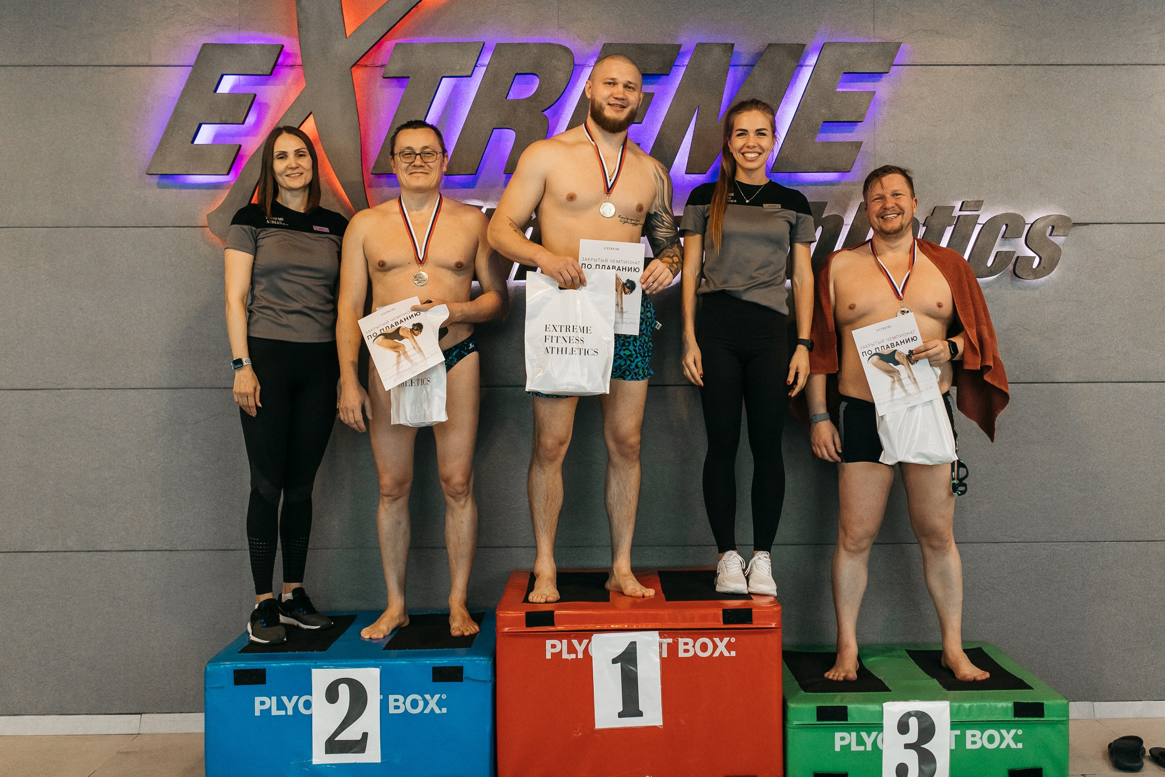 Соревнования по плаванию (зима)