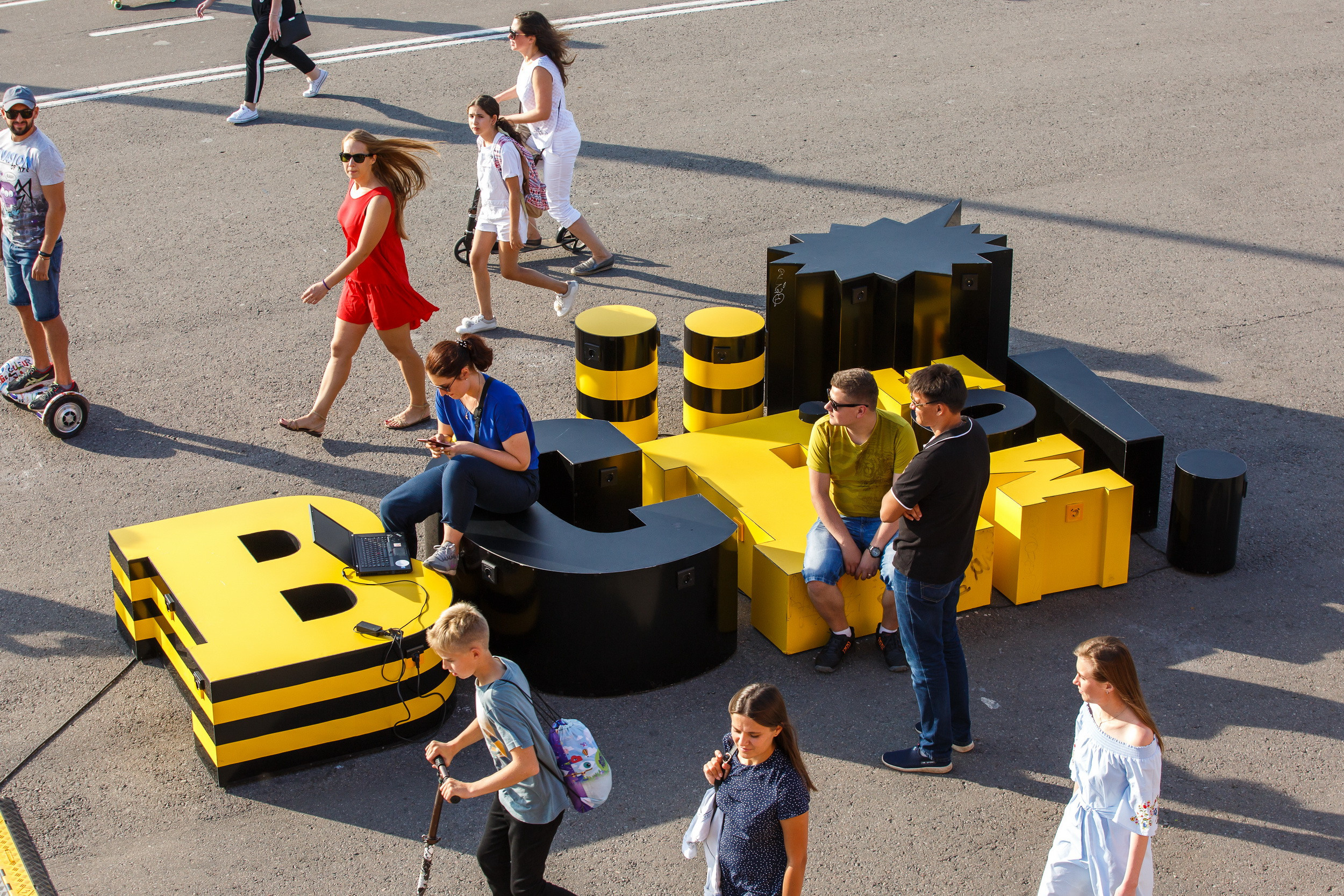 Beeline в Парке Горького. Фотограф Иван Недорез