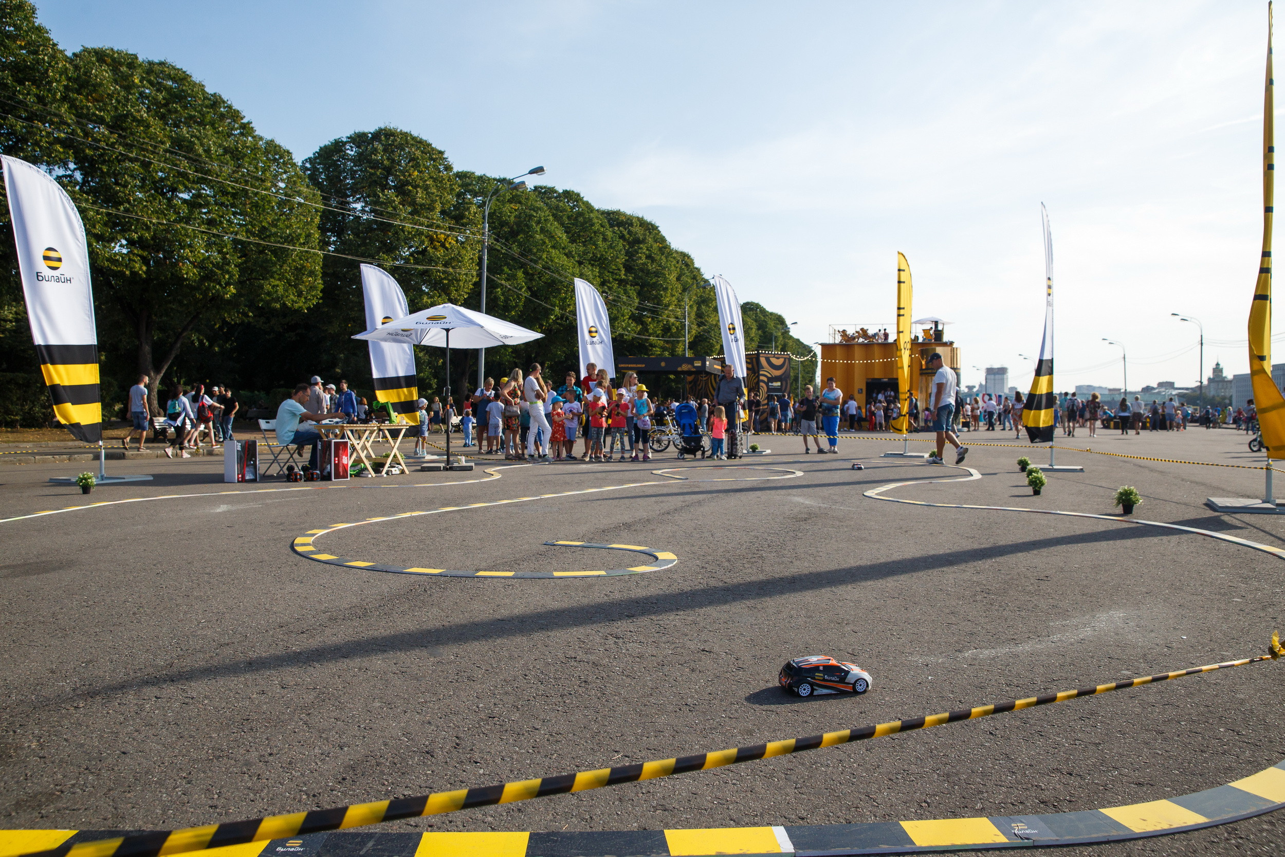 Beeline в Парке Горького. Фотограф Иван Недорез
