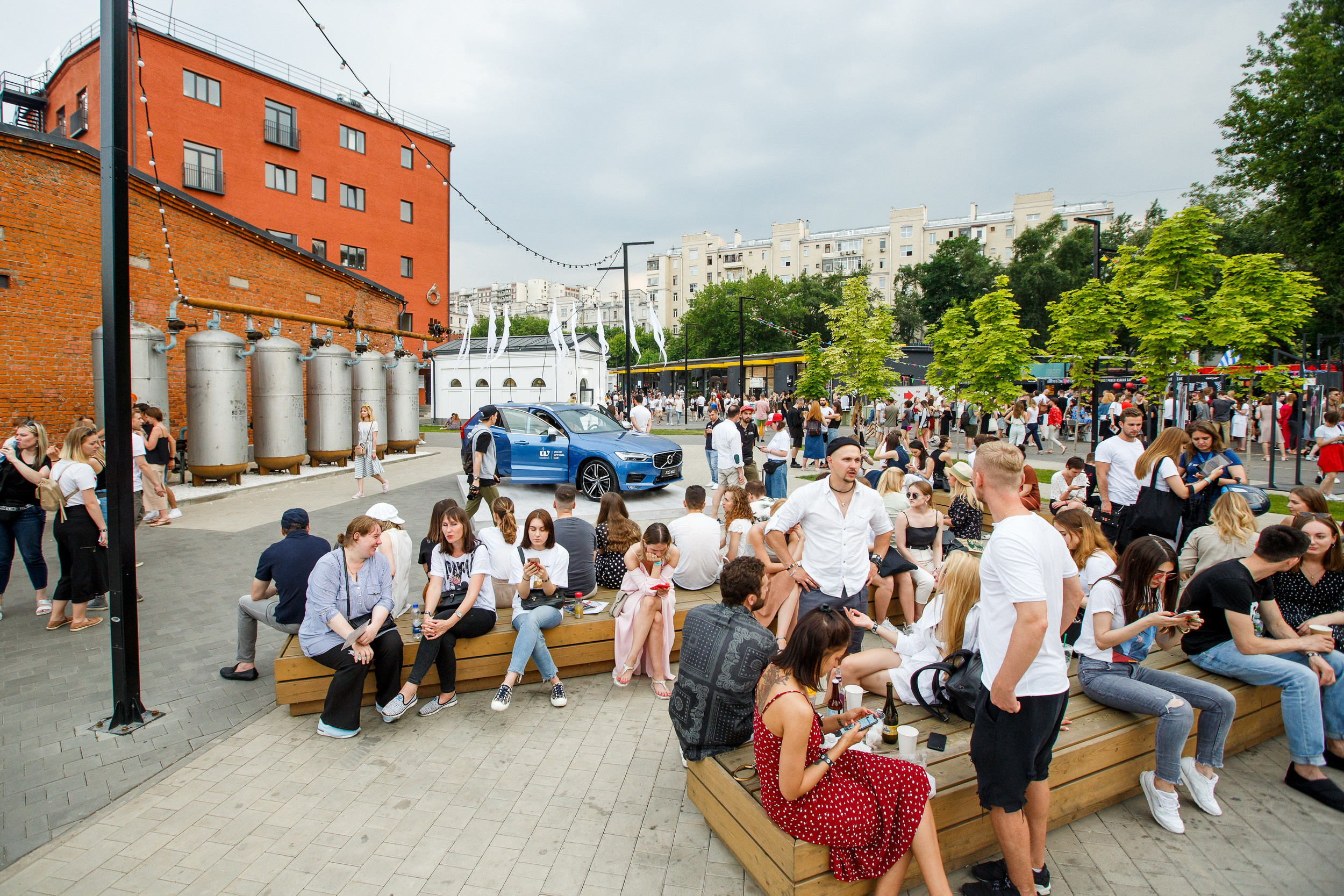 Volvo на Esquire Weekend. Фотограф Иван Недорез
