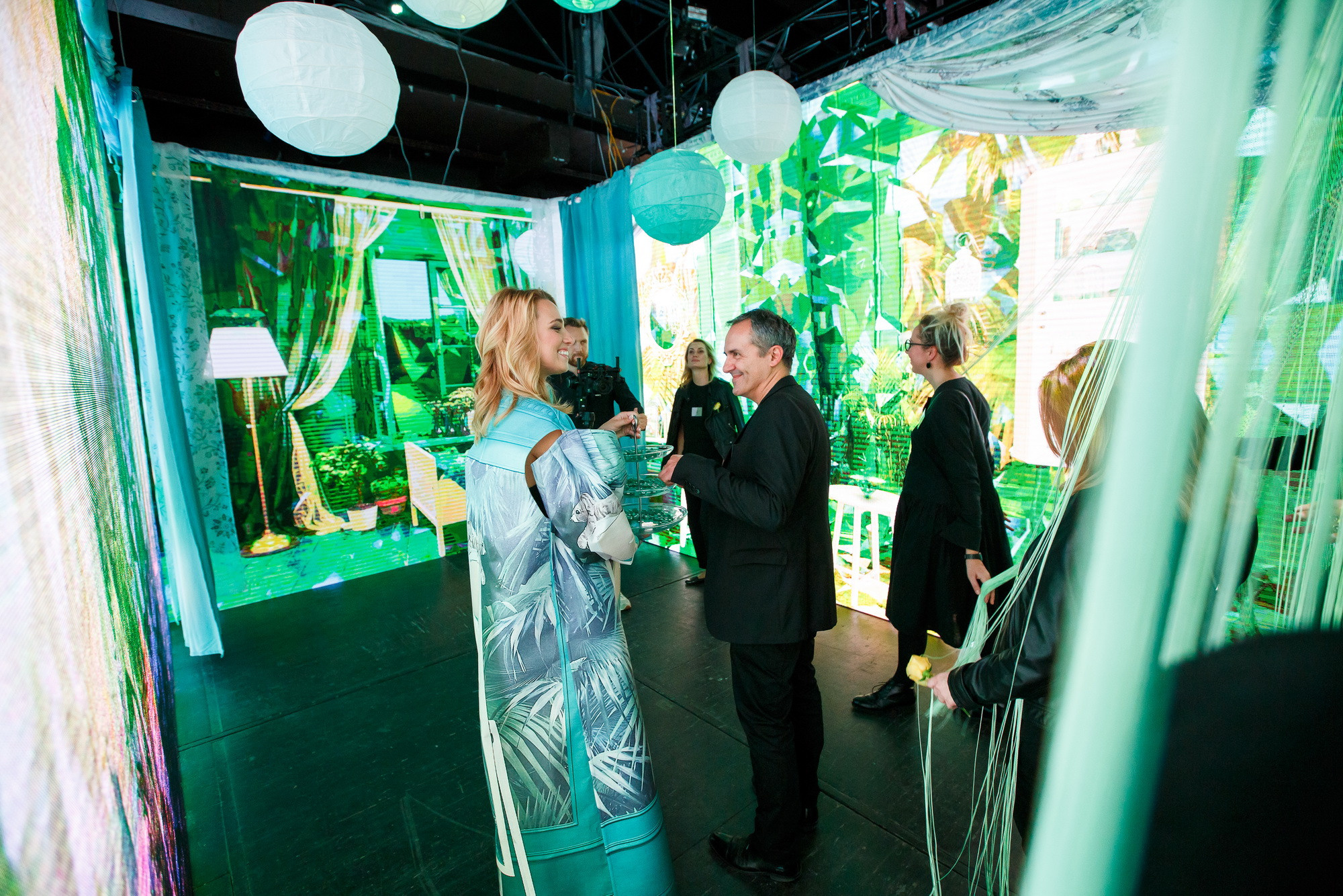 Презентация нового каталога IKEA 2018 в театре Современник. Фотограф Иван Недорез