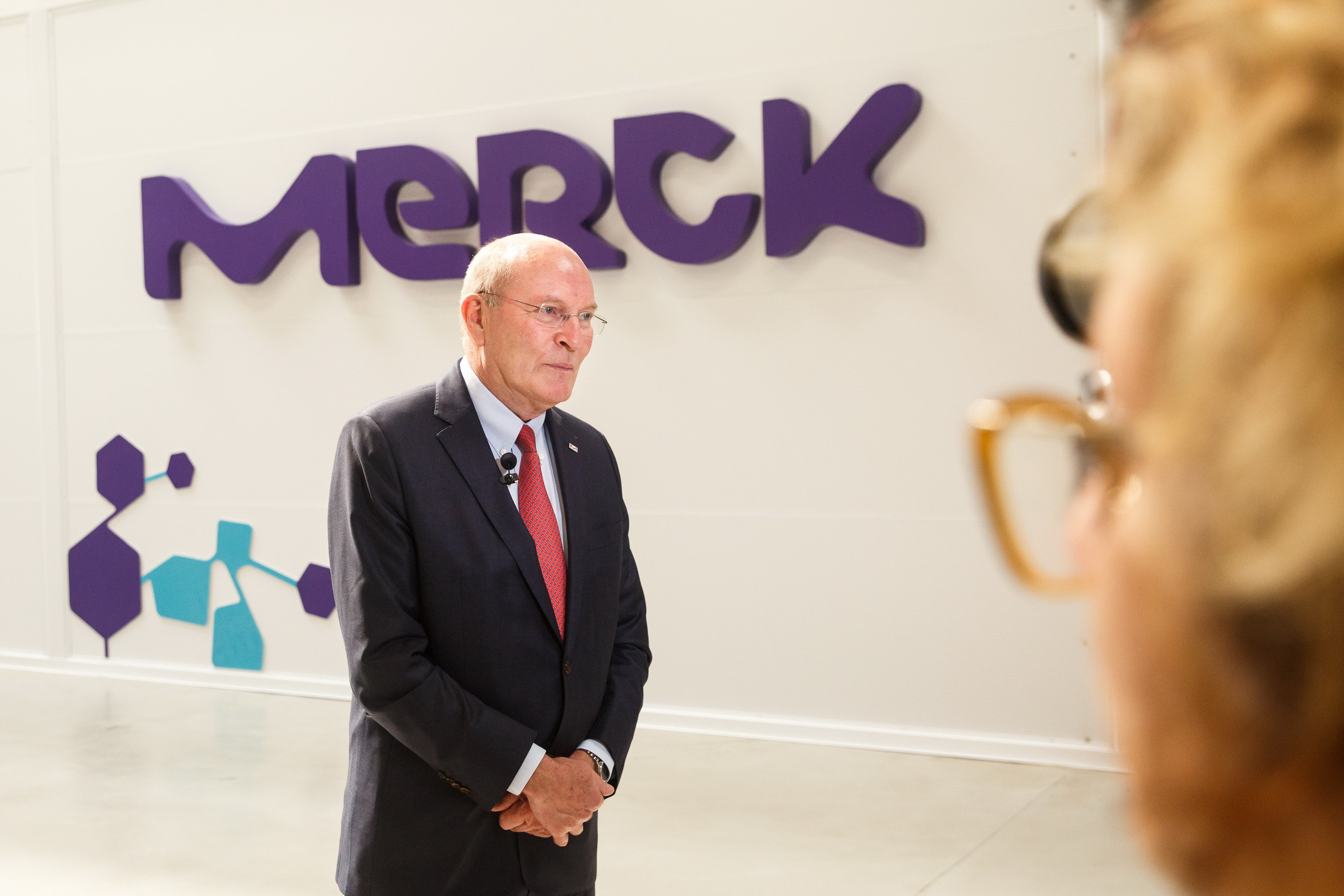 Открытие лаборатории MERCK в Технополисе. Фотограф Иван Недорез