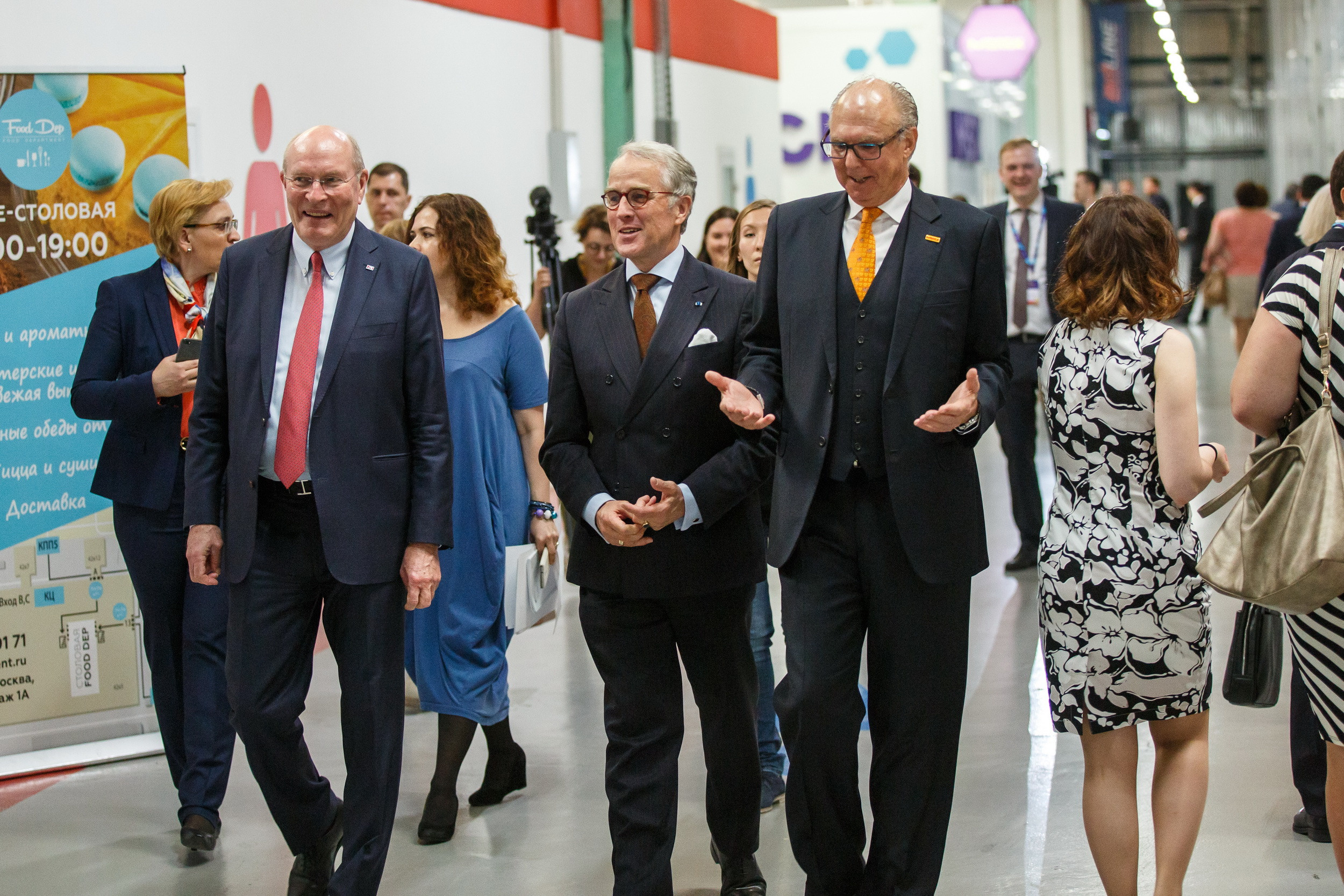 Открытие лаборатории MERCK в Технополисе. Фотограф Иван Недорез