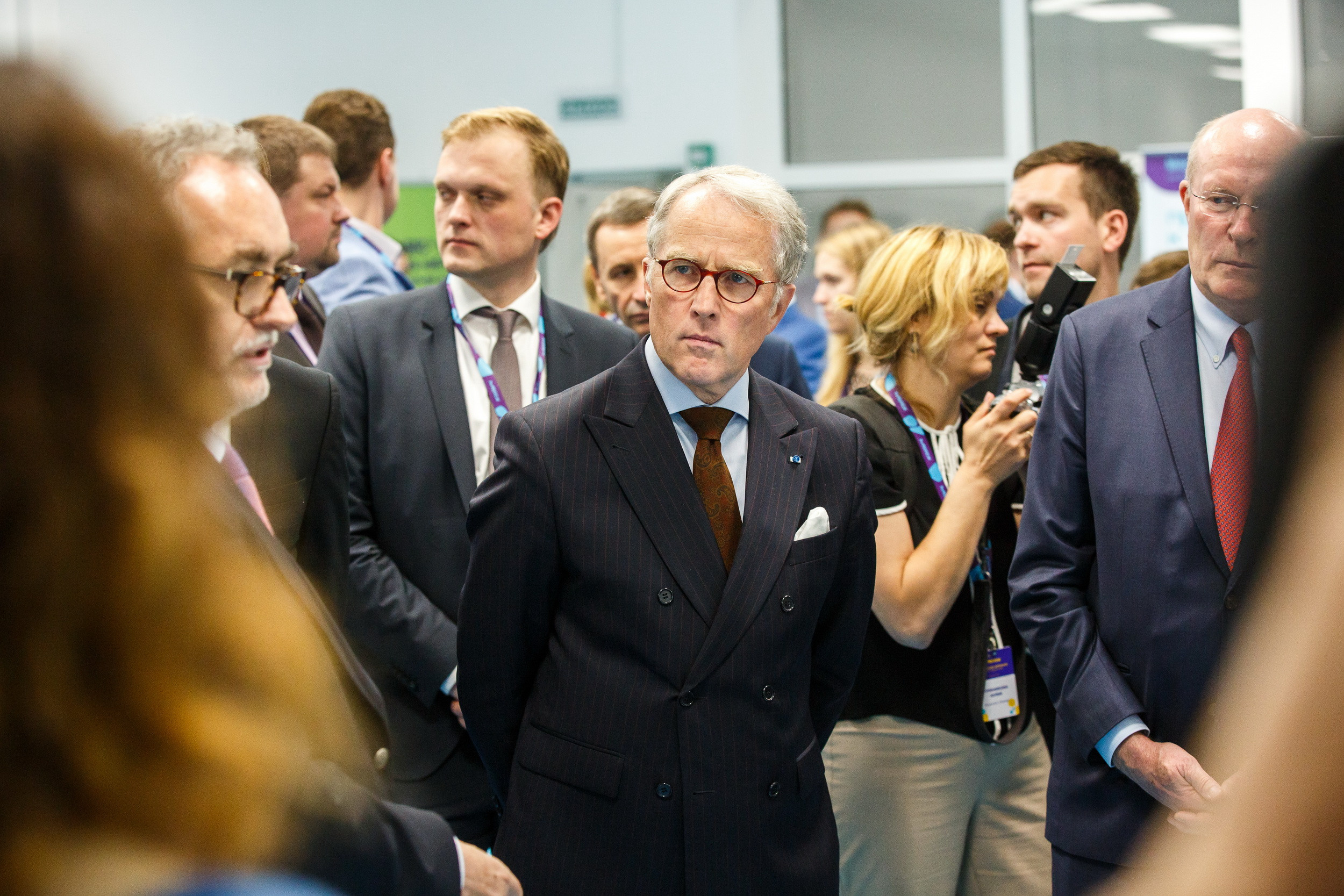 Открытие лаборатории MERCK в Технополисе. Фотограф Иван Недорез