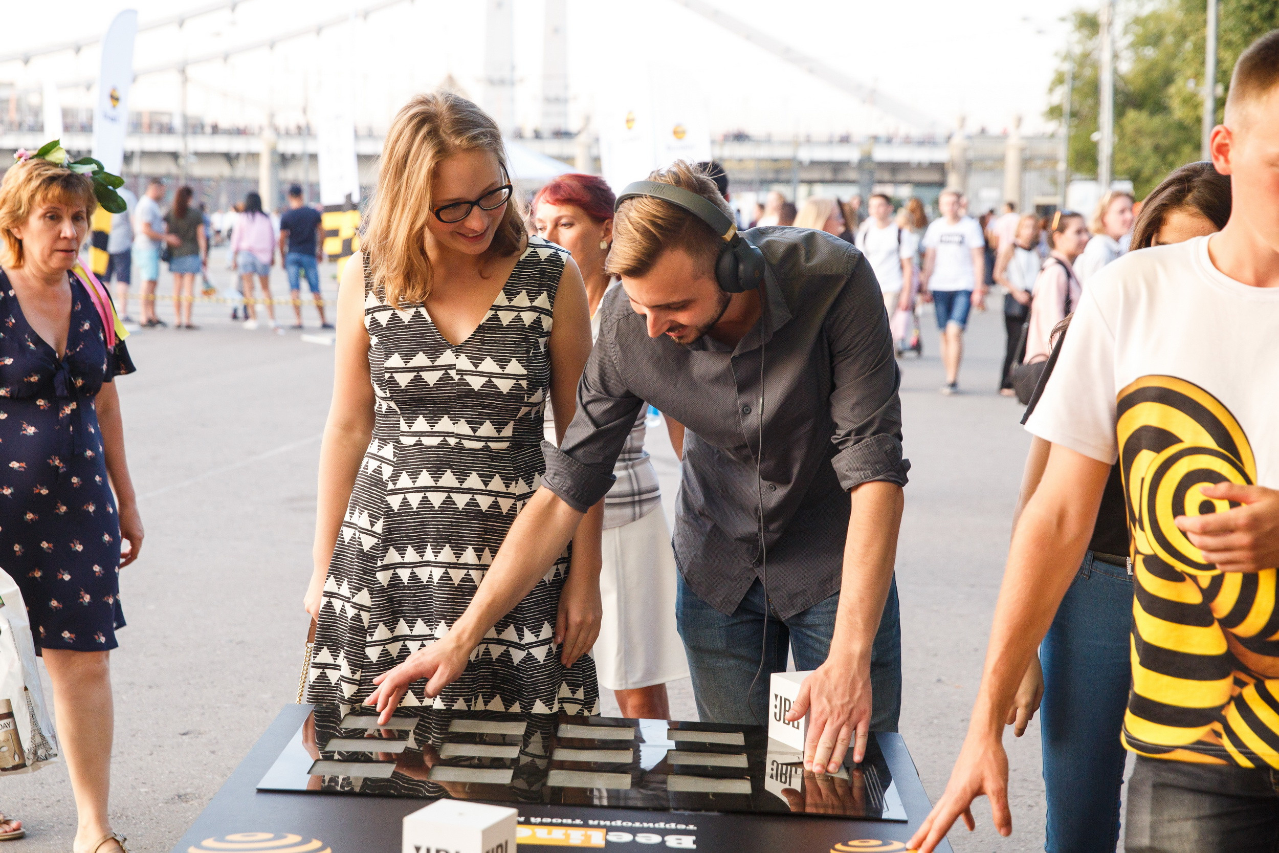 Beeline в Парке Горького. Фотограф Иван Недорез