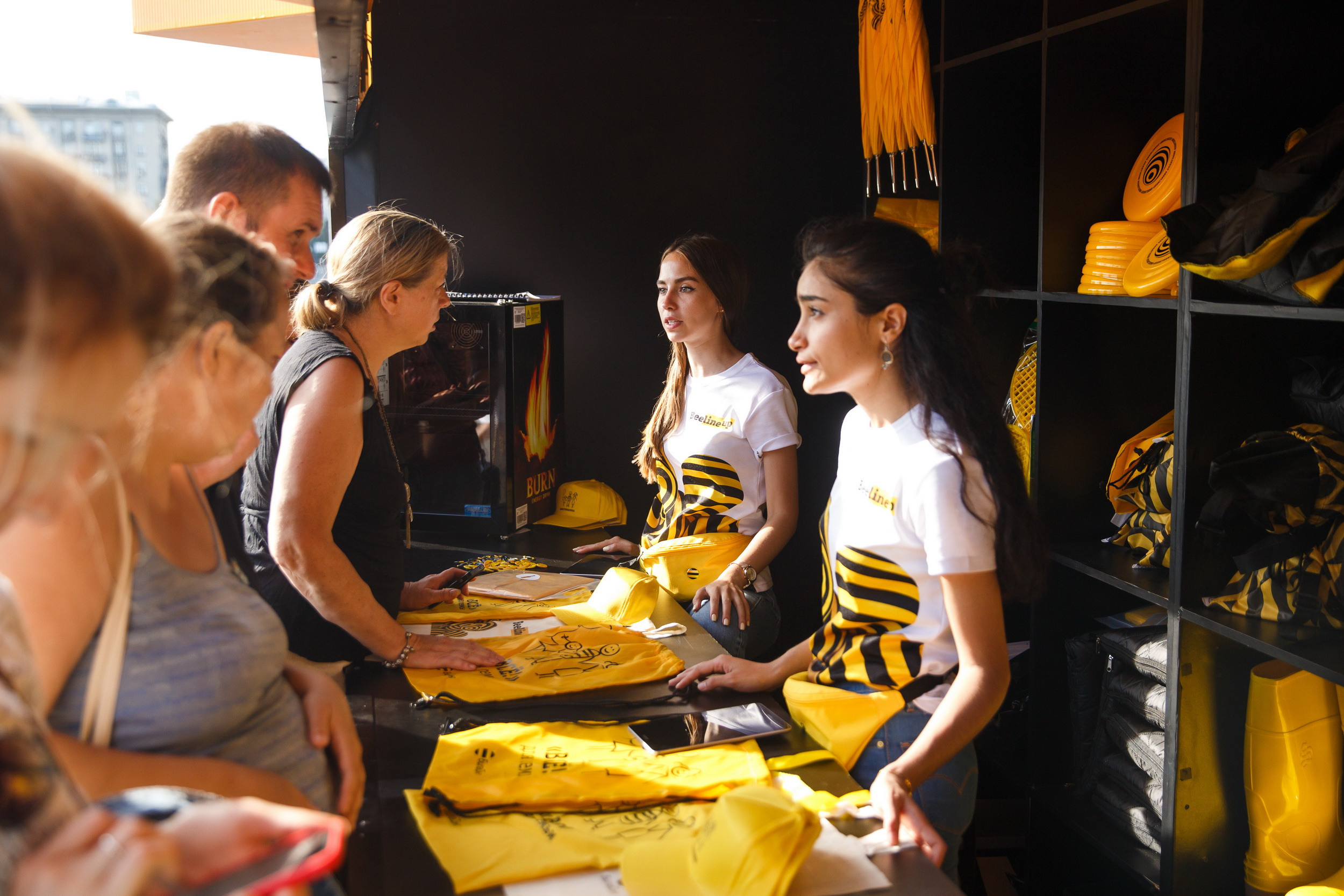 Beeline в Парке Горького. Фотограф Иван Недорез