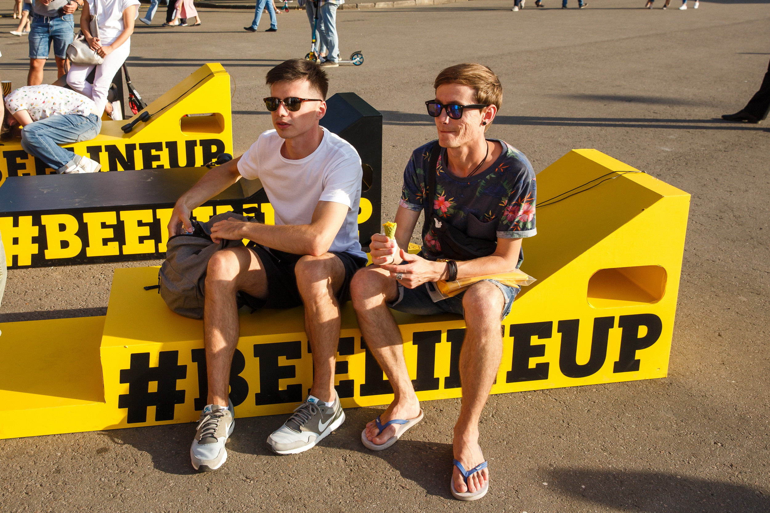 Beeline в Парке Горького. Фотограф Иван Недорез