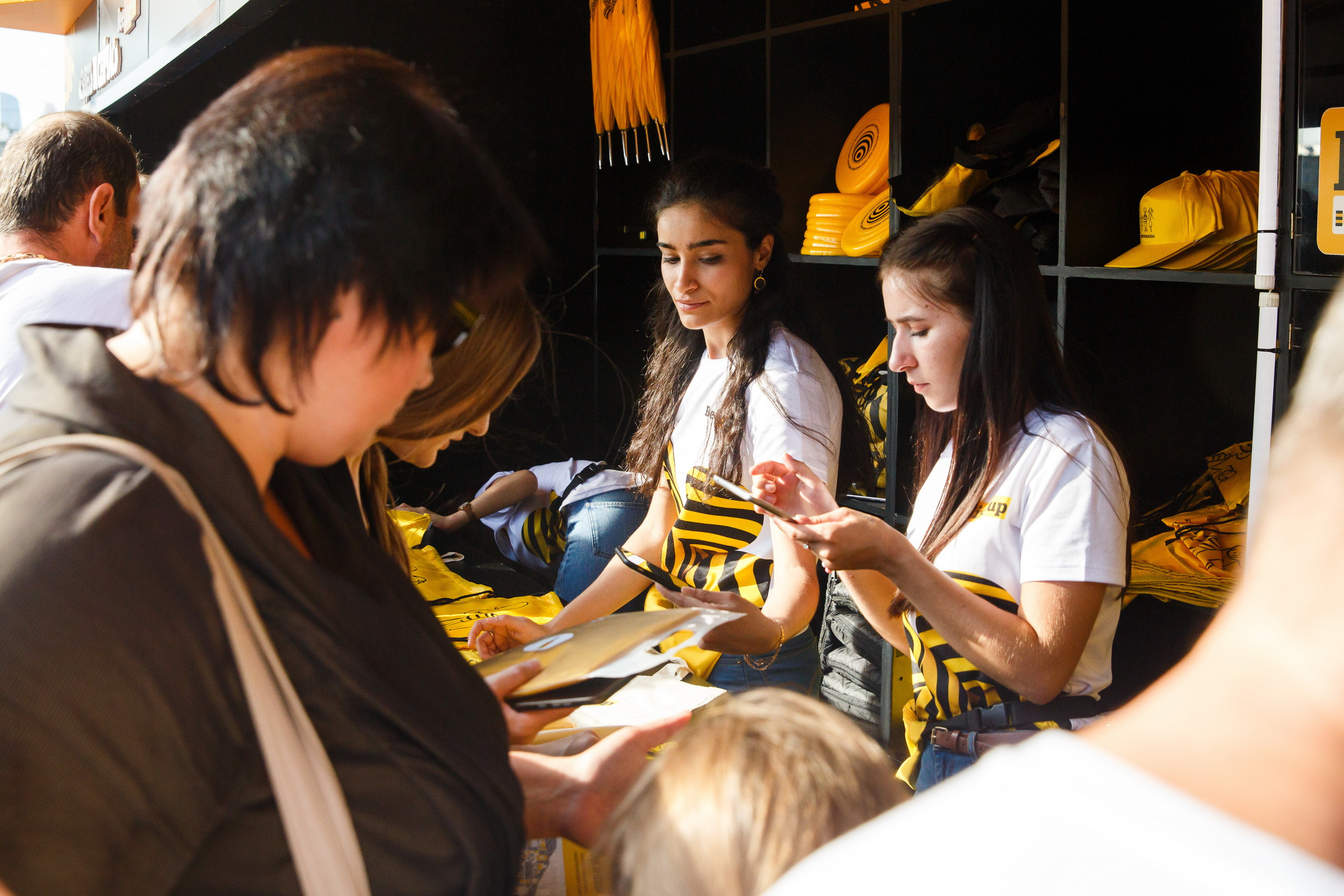 Beeline в Парке Горького. Фотограф Иван Недорез