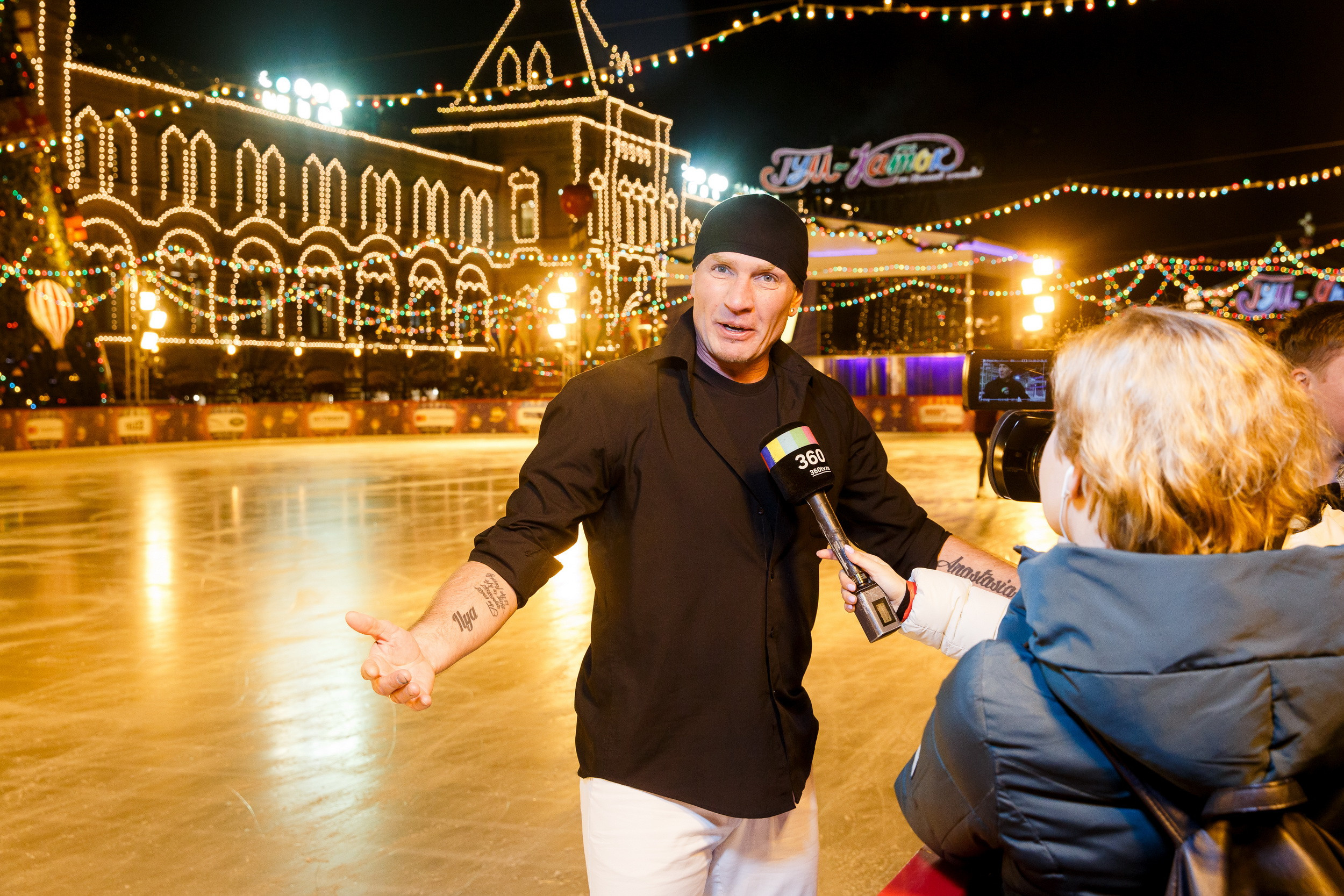 MasterCard Бесценные города на катке ГУМ. Фотограф Иван Недорез