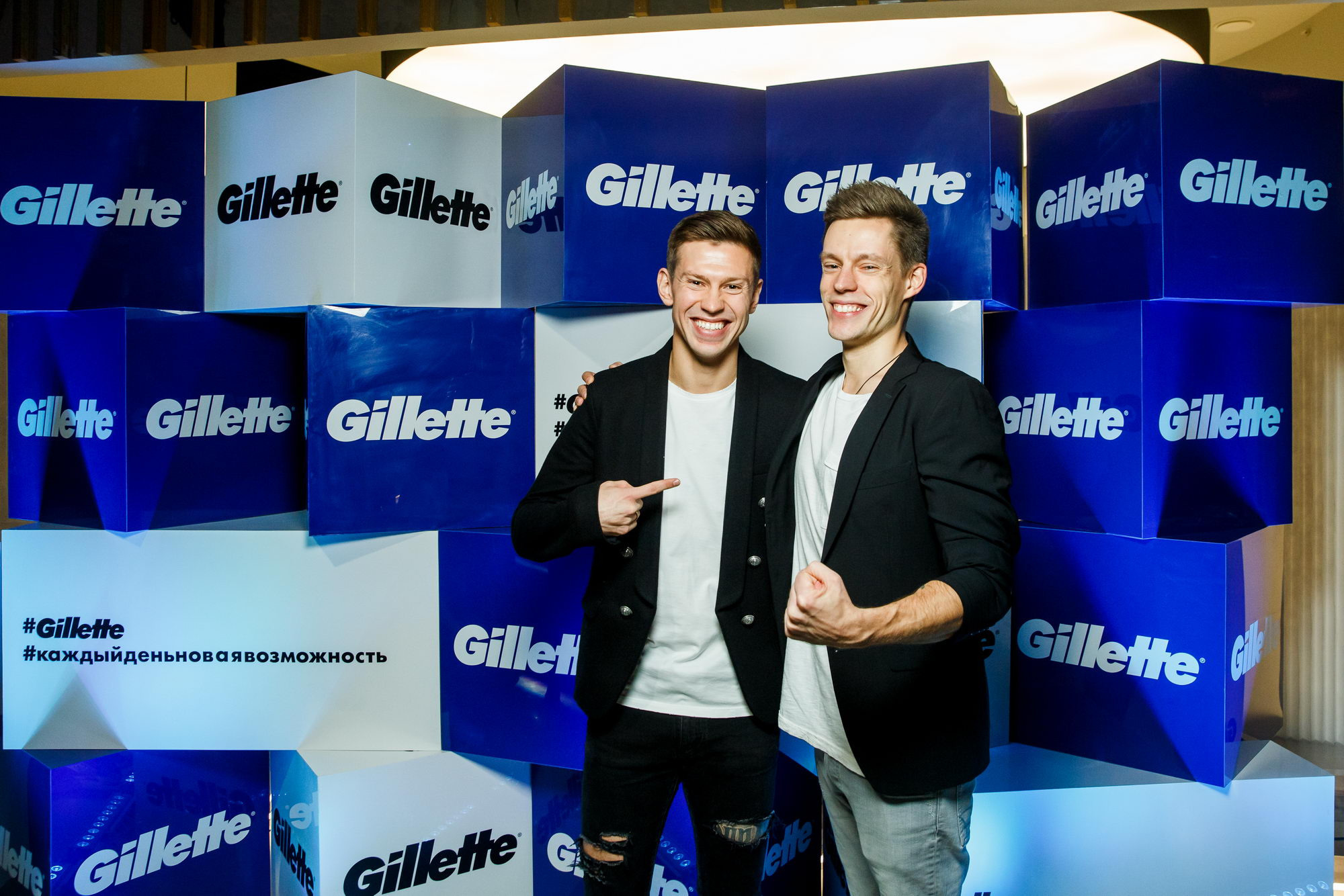 Федор Смолов лицо Gilette Россия. Фотограф Иван Недорез