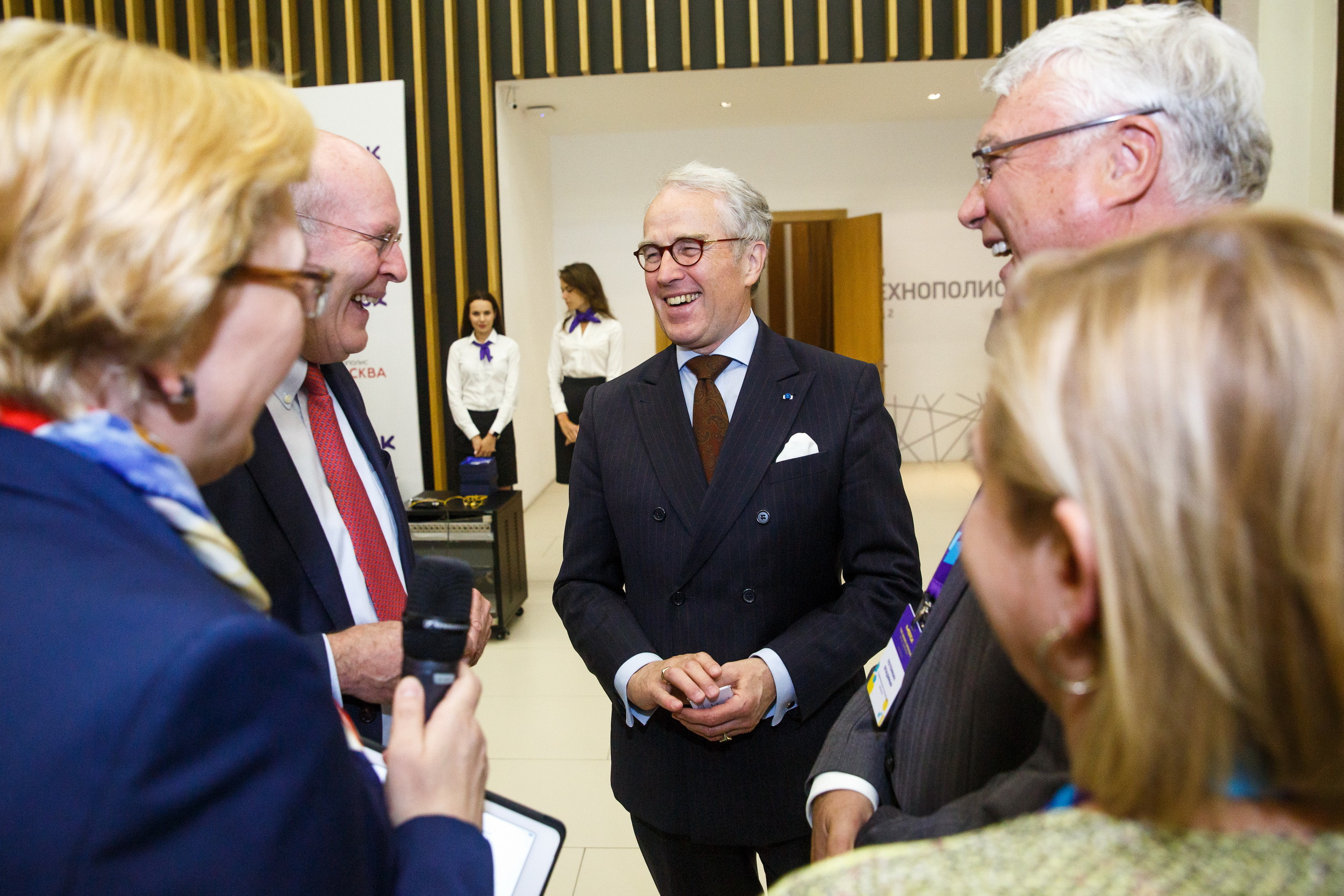 Открытие лаборатории MERCK в Технополисе. Фотограф Иван Недорез