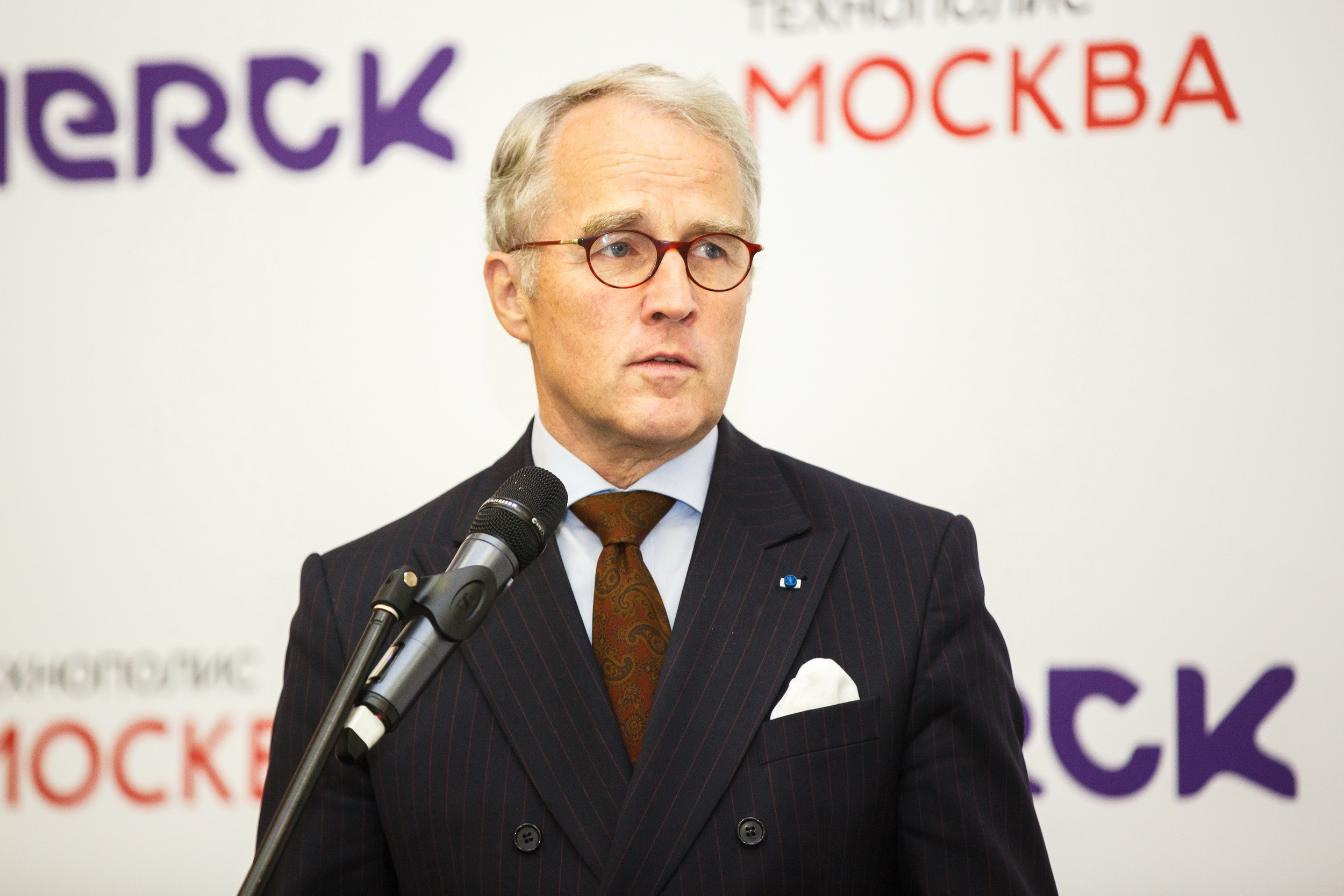 Открытие лаборатории MERCK в Технополисе. Фотограф Иван Недорез