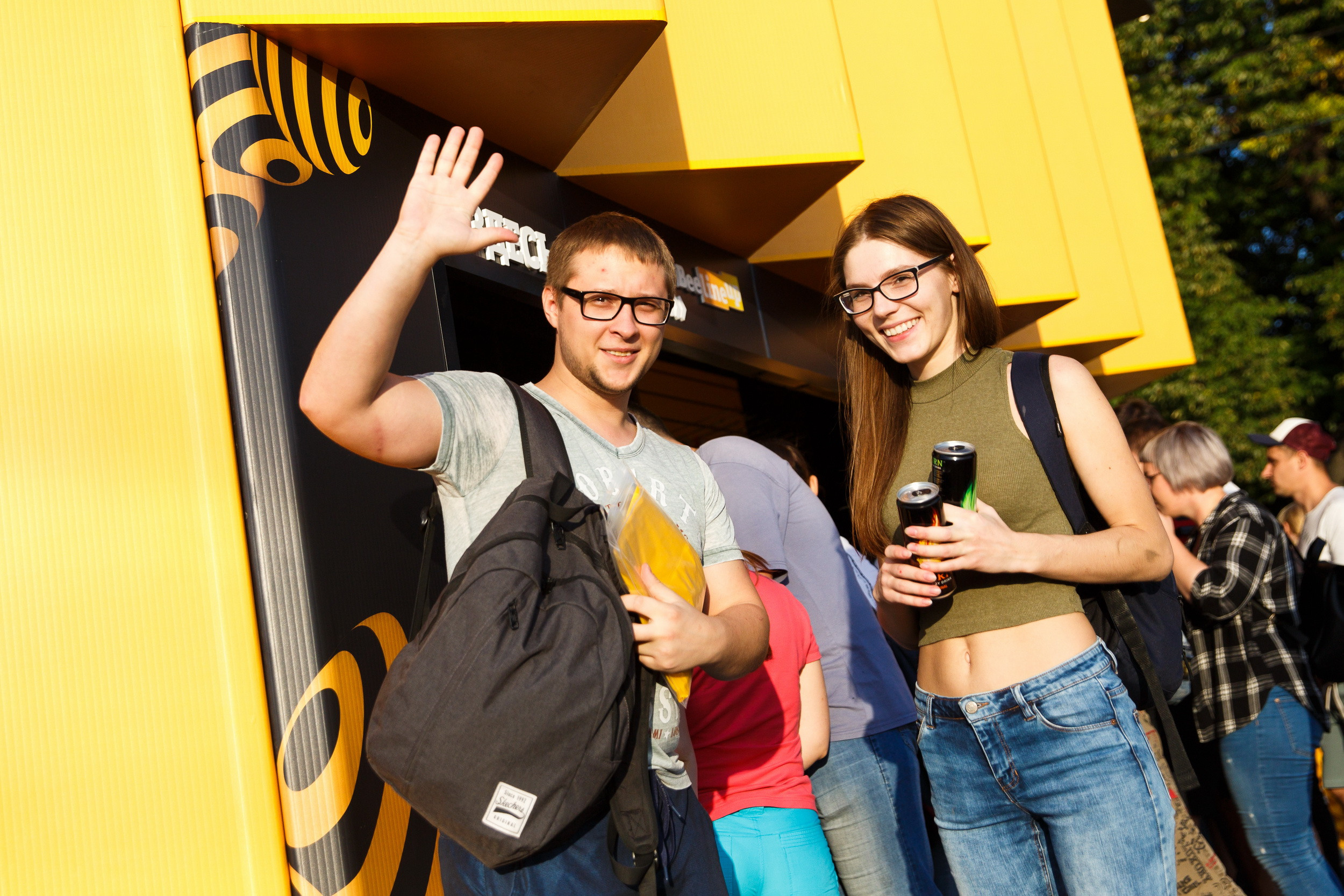 Beeline в Парке Горького. Фотограф Иван Недорез