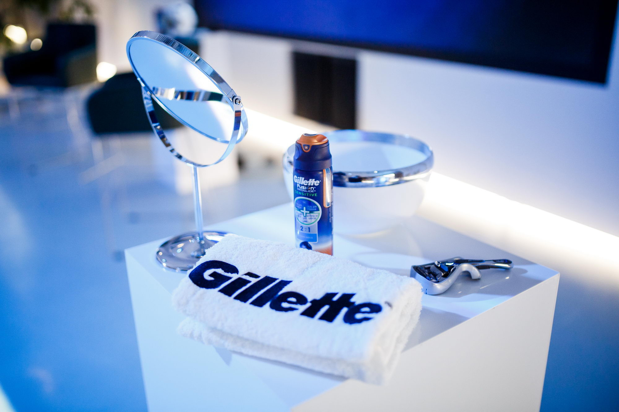 Федор Смолов лицо Gilette Россия. Фотограф Иван Недорез