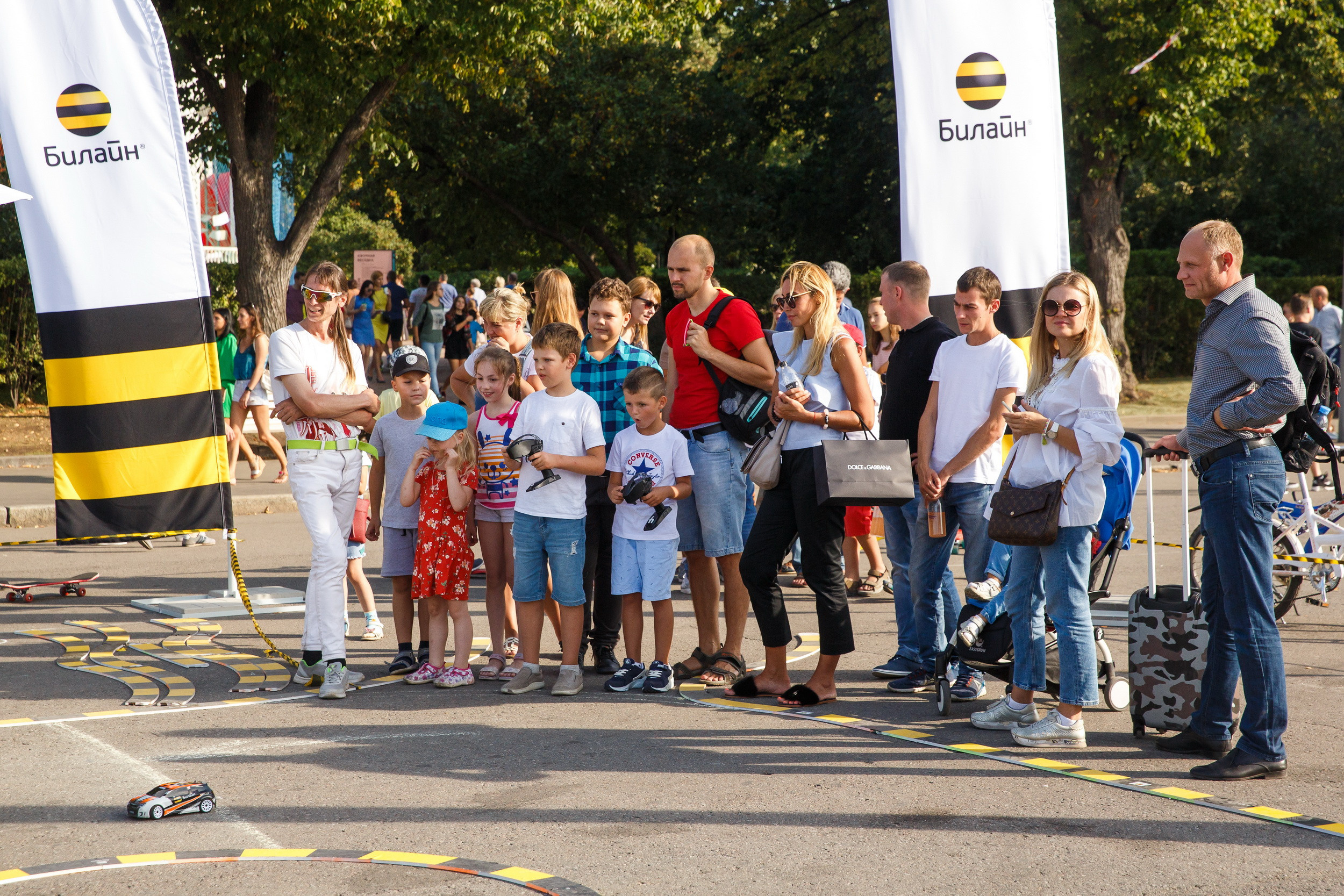Beeline в Парке Горького. Фотограф Иван Недорез