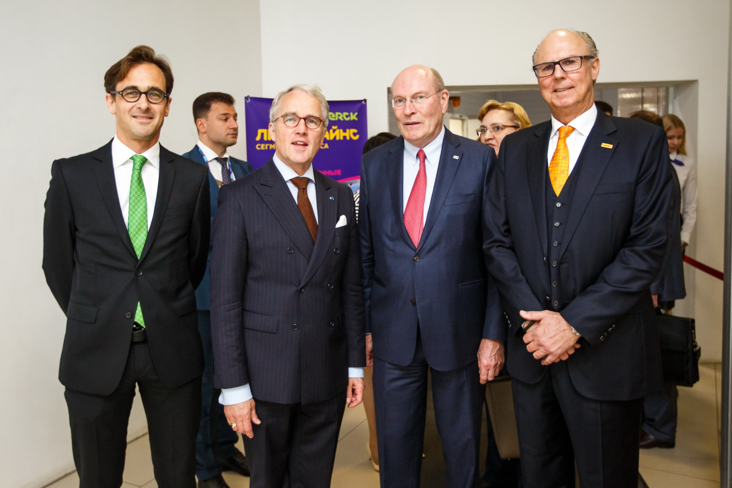 Открытие лаборатории MERCK в Технополисе. Фотограф Иван Недорез