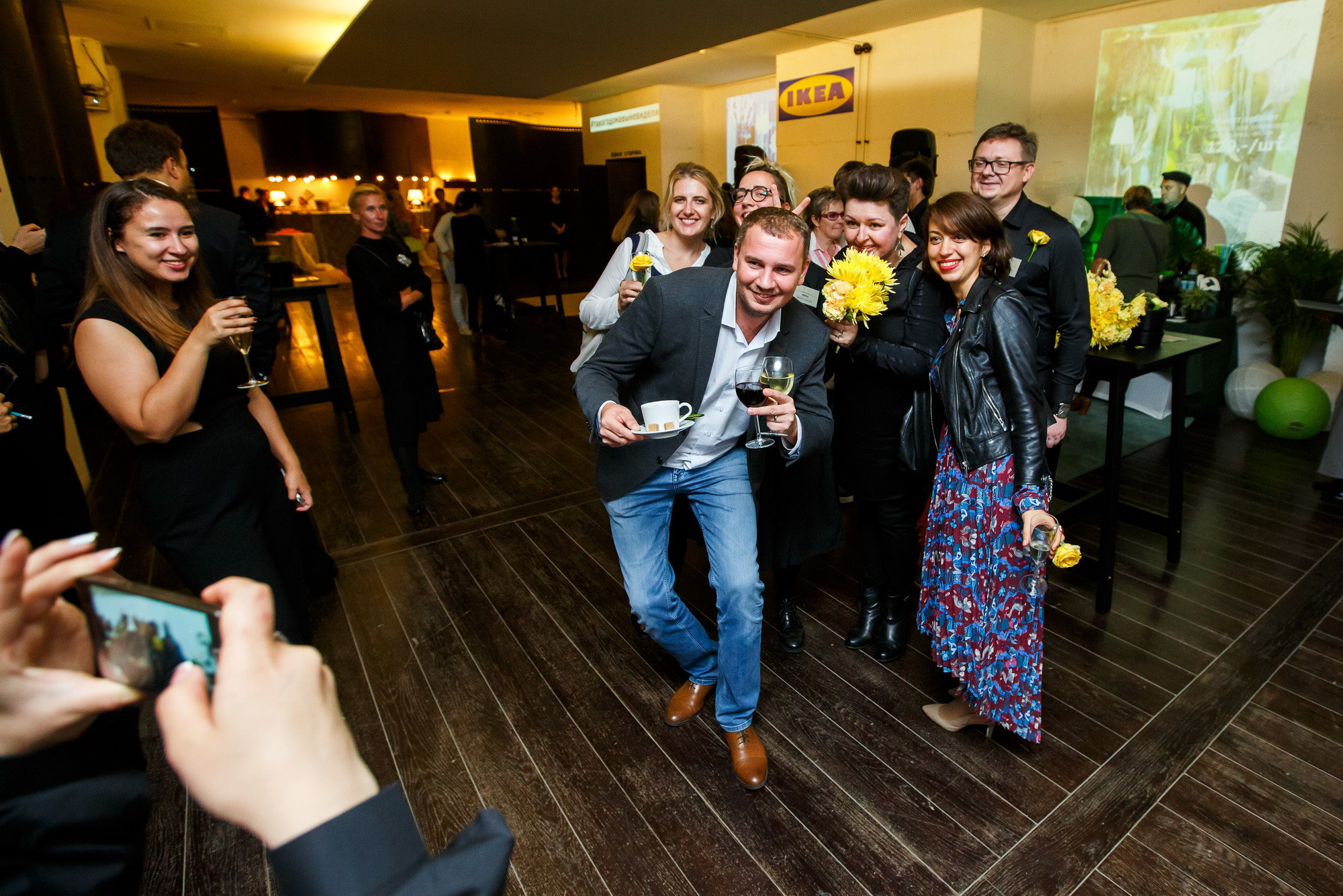 Презентация нового каталога IKEA 2018 в театре Современник. Фотограф Иван Недорез