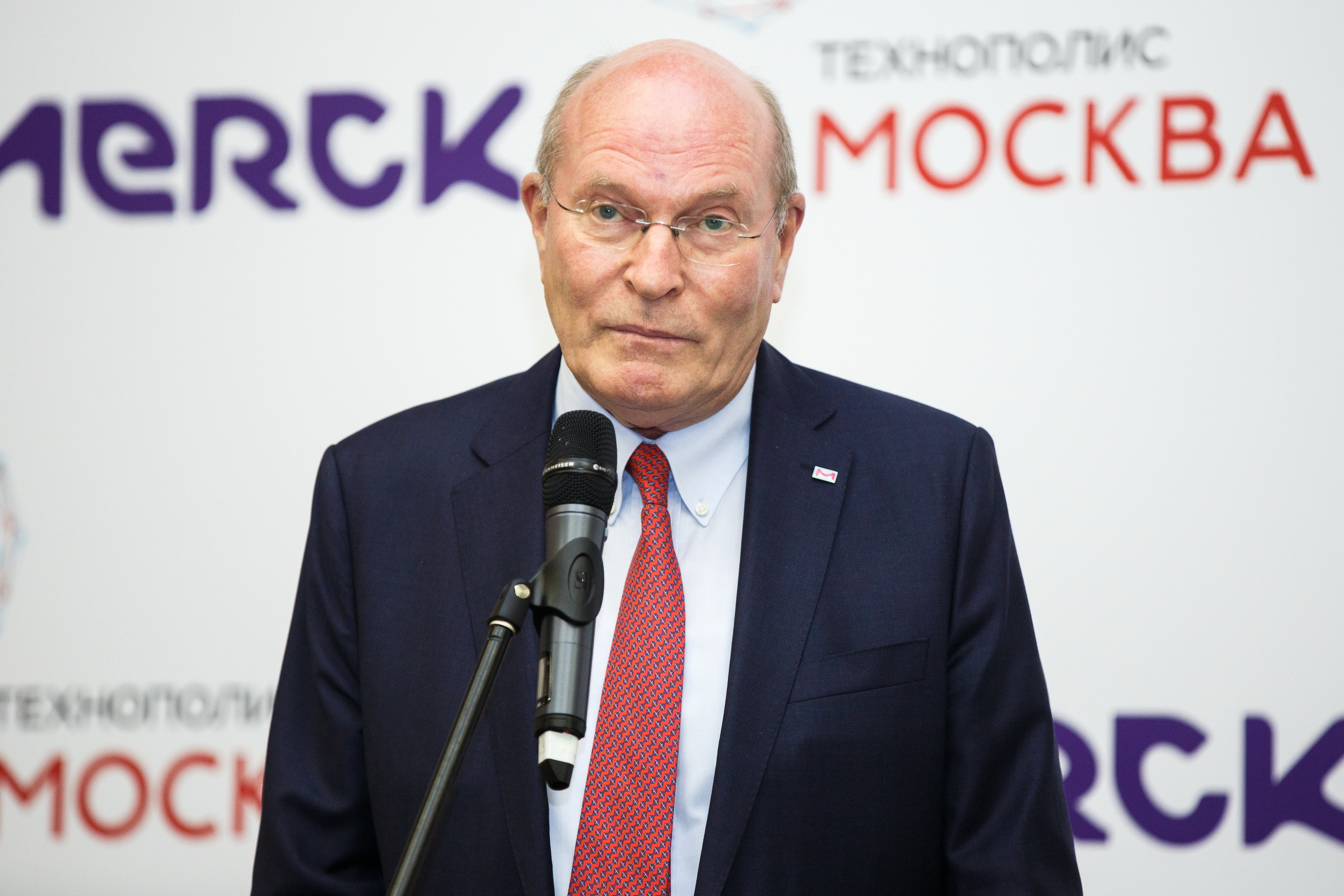 Открытие лаборатории MERCK в Технополисе. Фотограф Иван Недорез