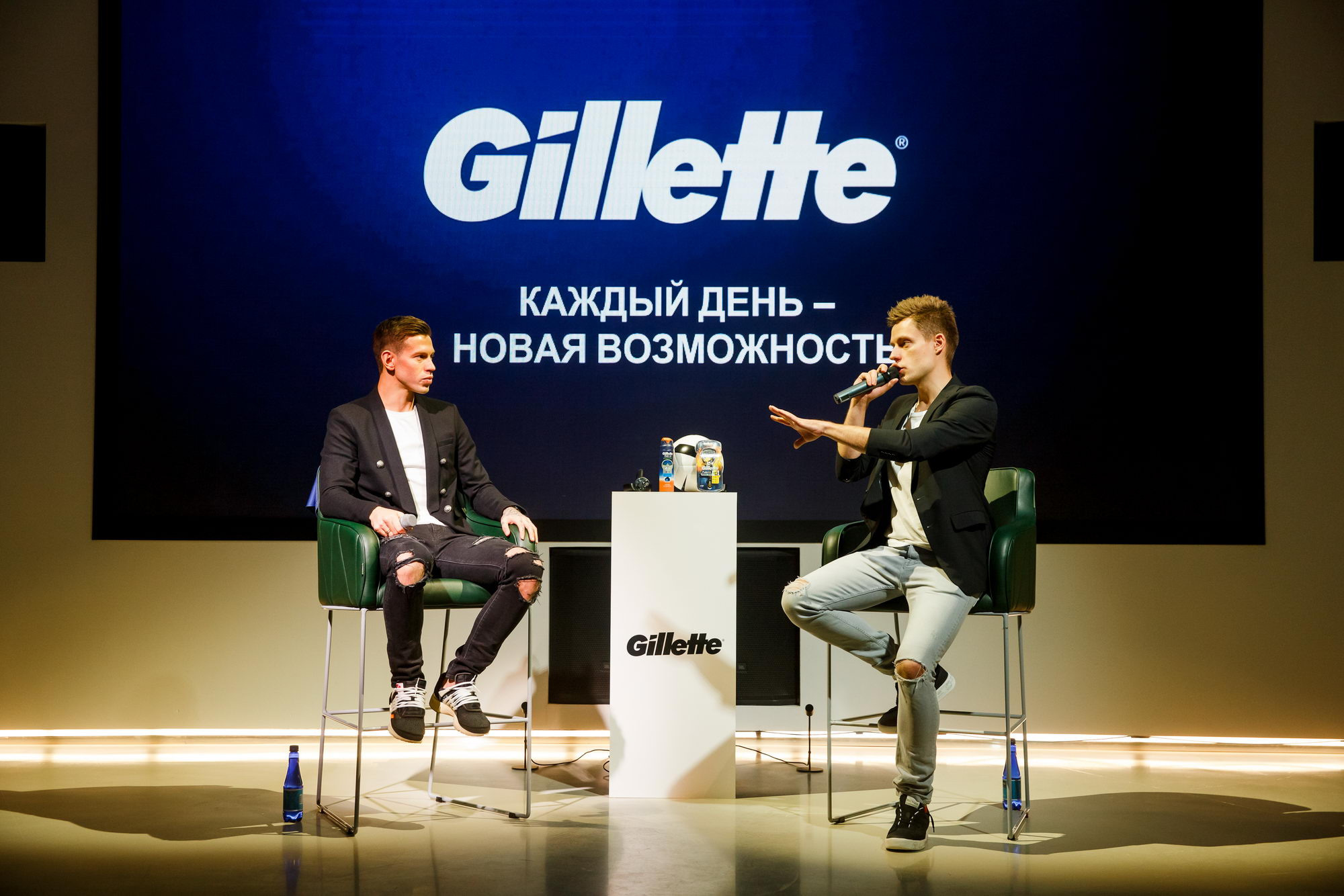 Федор Смолов лицо Gilette Россия. Фотограф Иван Недорез