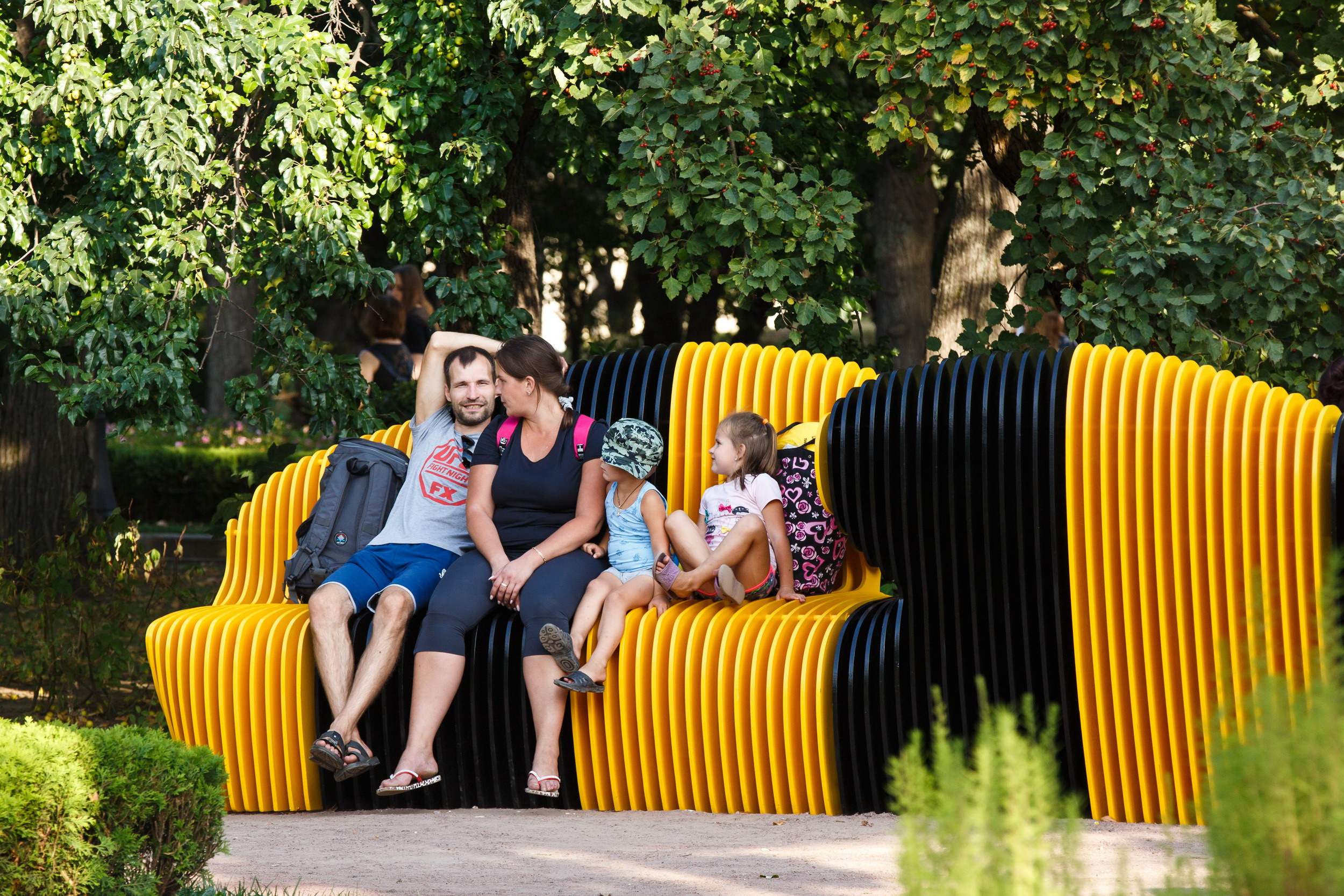 Beeline в Парке Горького. Фотограф Иван Недорез