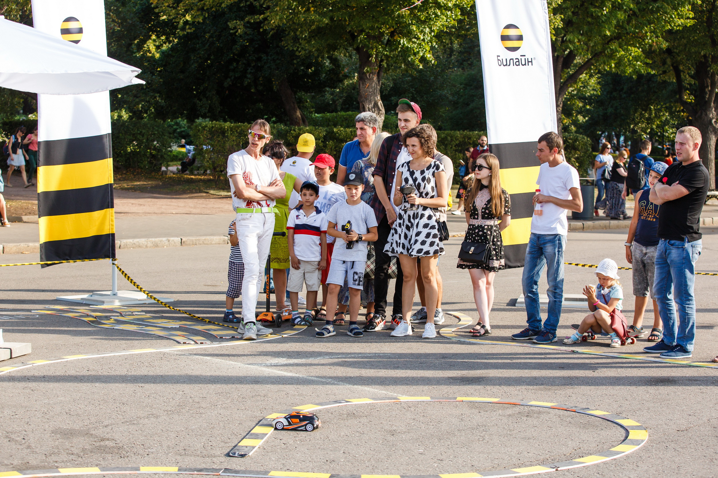 Beeline в Парке Горького. Фотограф Иван Недорез