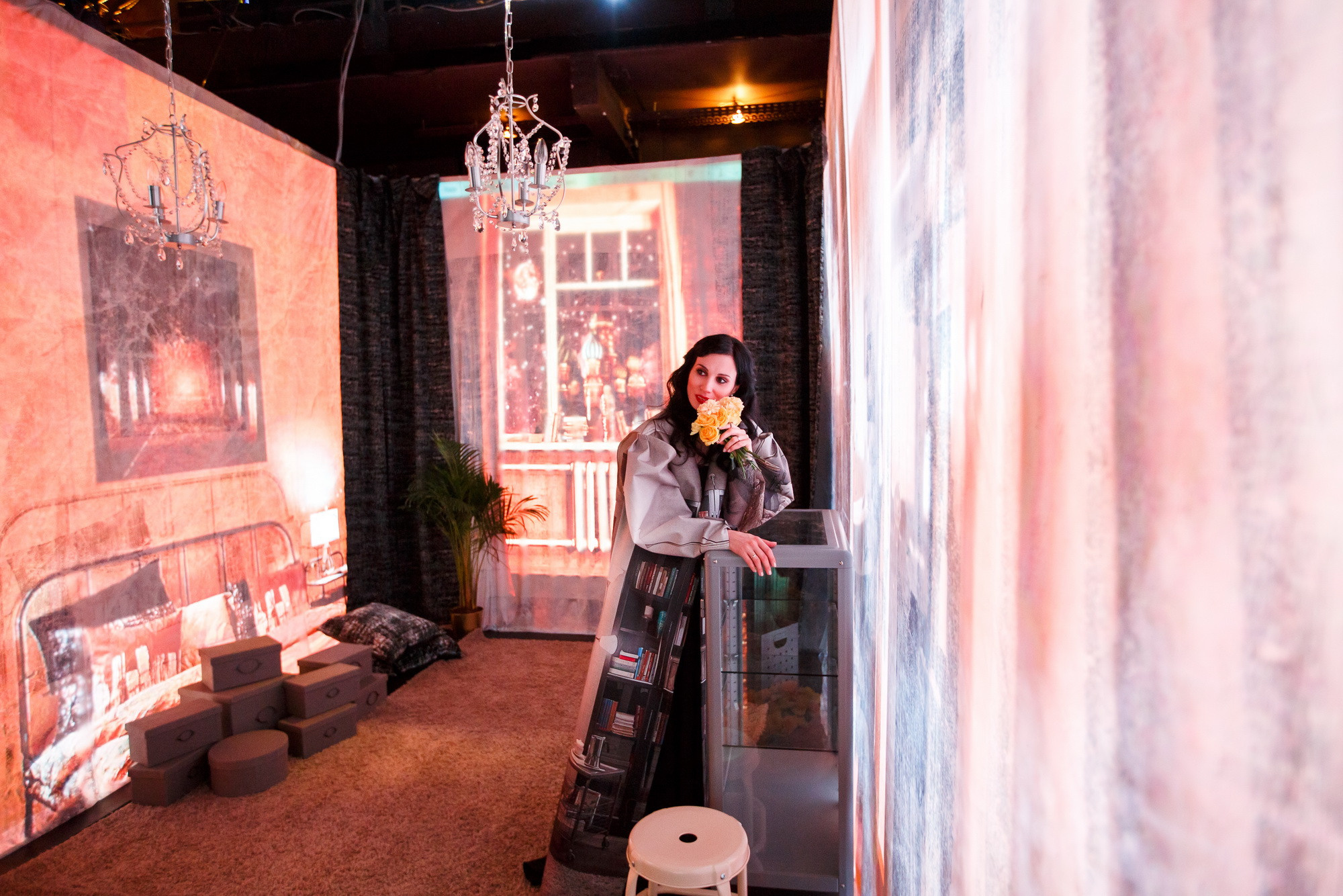 Презентация нового каталога IKEA 2018 в театре Современник. Фотограф Иван Недорез