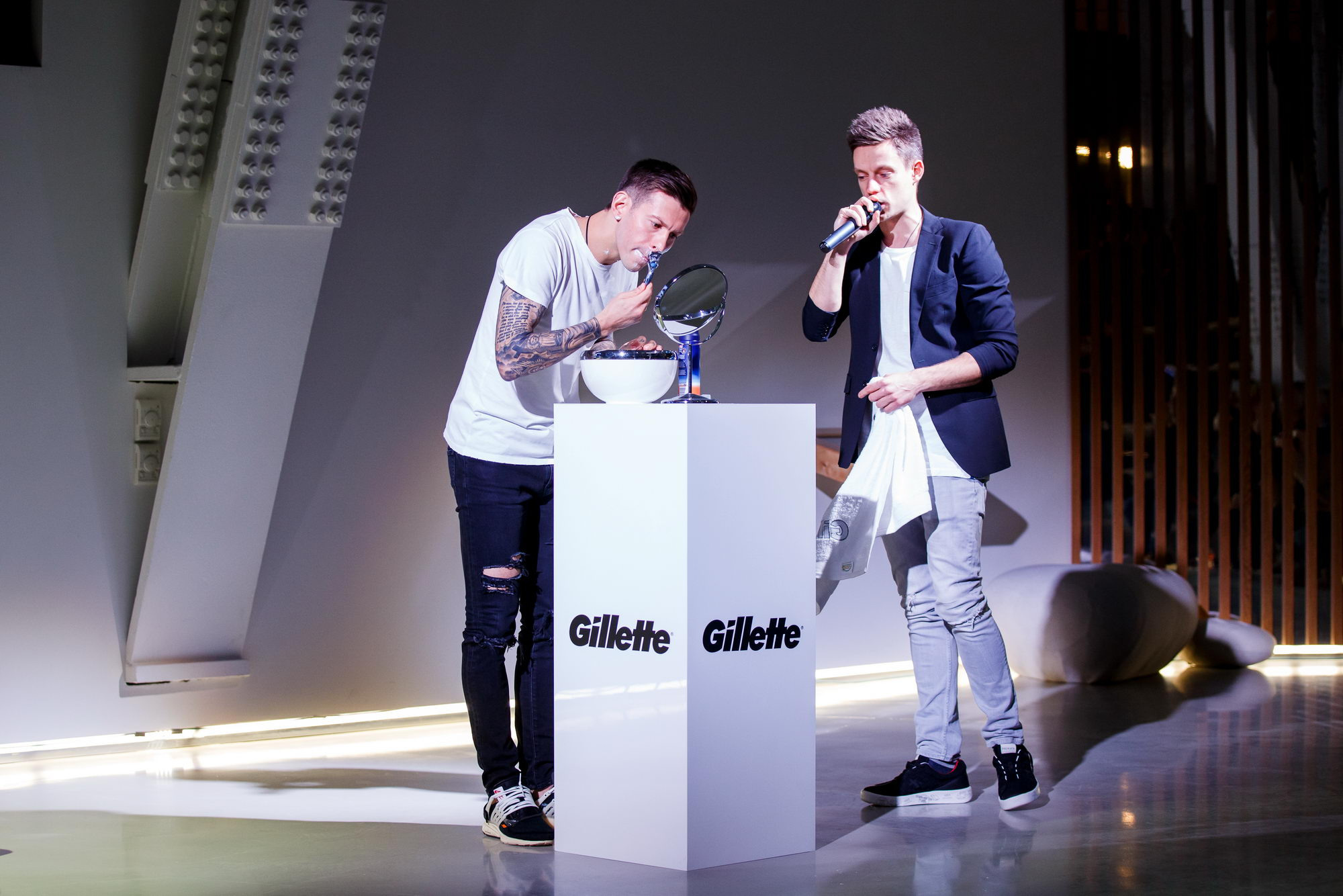 Федор Смолов лицо Gilette Россия. Фотограф Иван Недорез