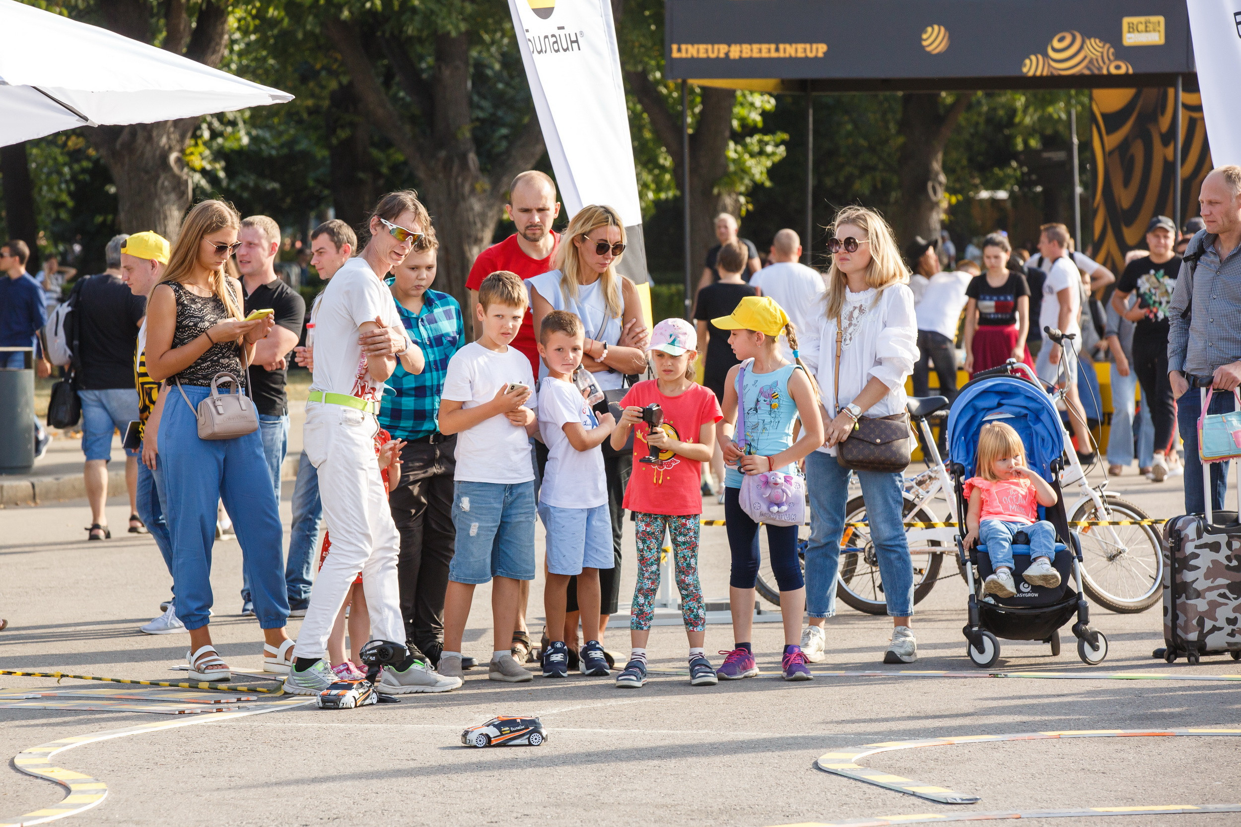 Beeline в Парке Горького. Фотограф Иван Недорез