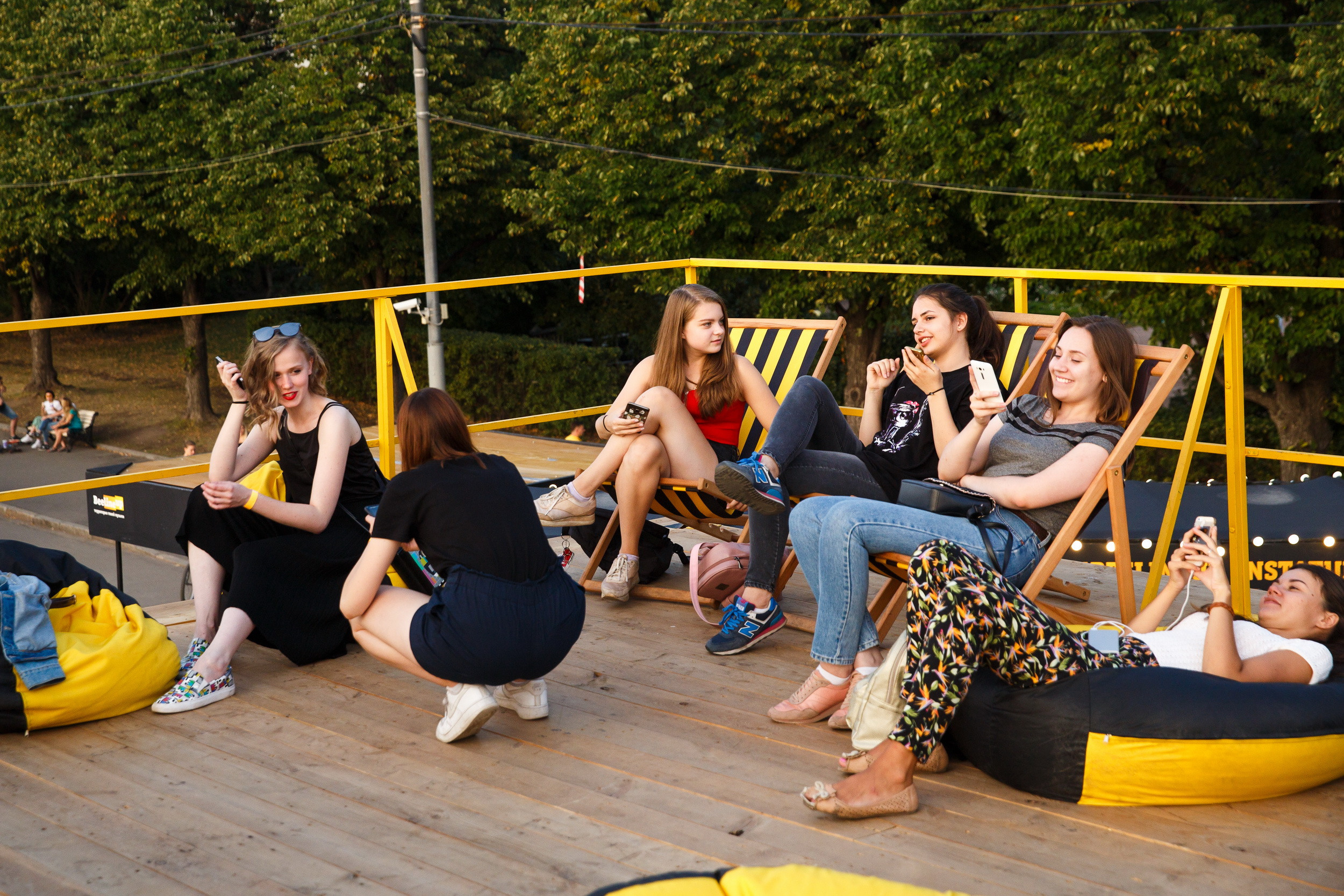 Beeline в Парке Горького. Фотограф Иван Недорез