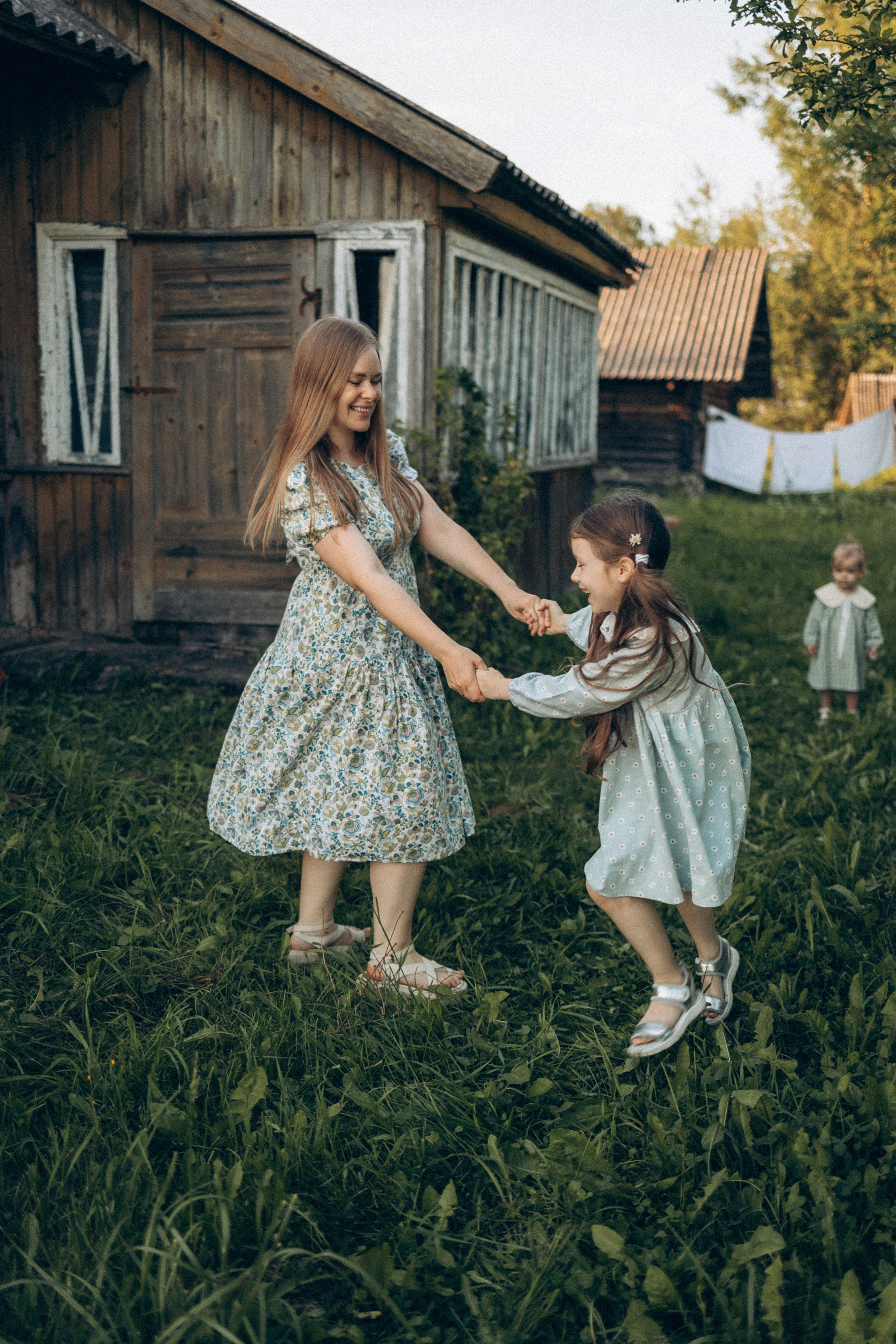 Оля, Ксюша и Юля. Фотограф Елена Рябцева