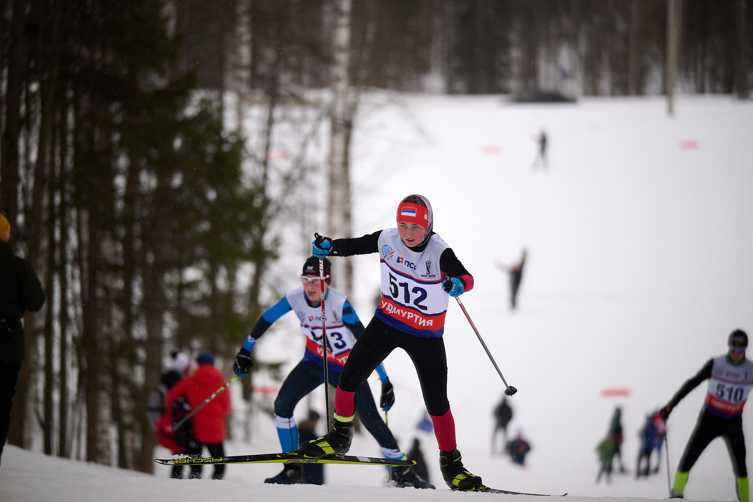 Всероссийские соревнования по лыжным гонкам «Пионерская правда». Ижевс. Спортивный репортажный фотограф в Ижевске Сергей Мерзляков
