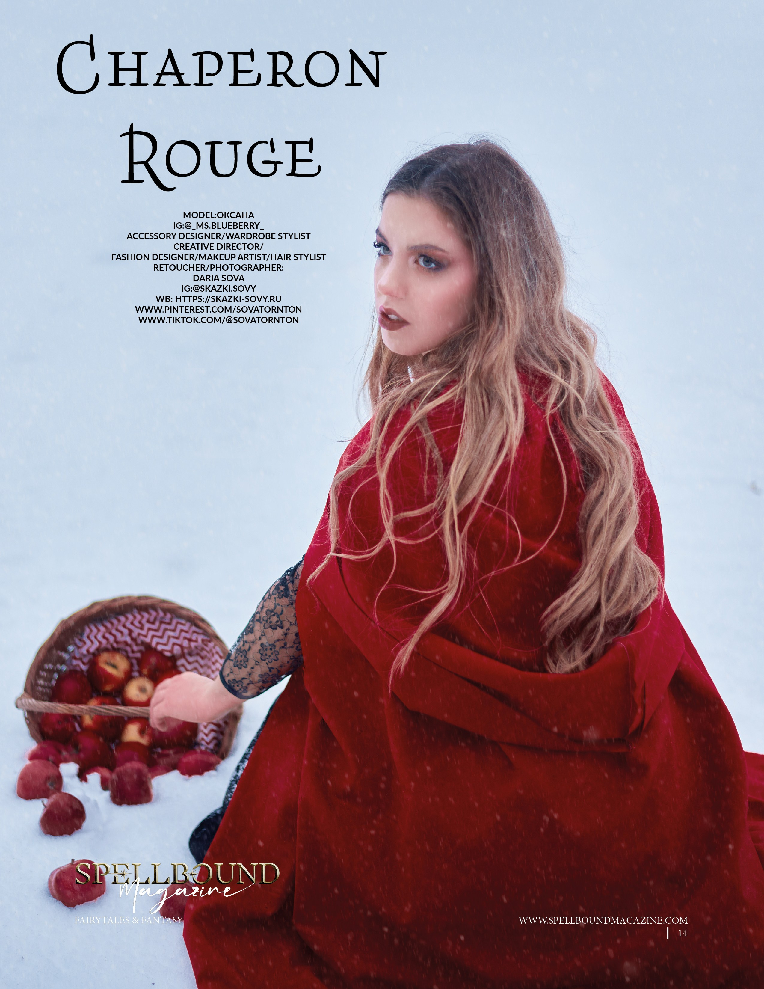 Публикации в журналах. Фотографиня и создательница сказок Дарья Сова