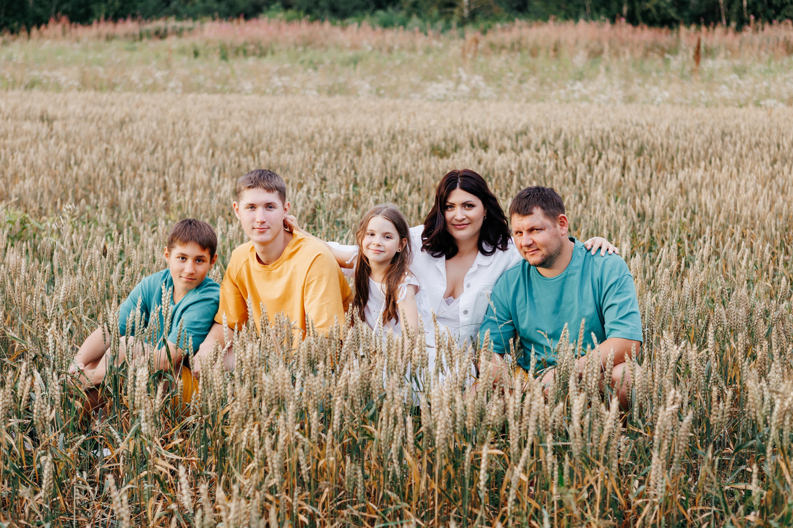 Семья Марии. Свадебный, семейный фотограф. Выпускные альбомы в Коченёво / Новосибирск. Наталья Байкуш
