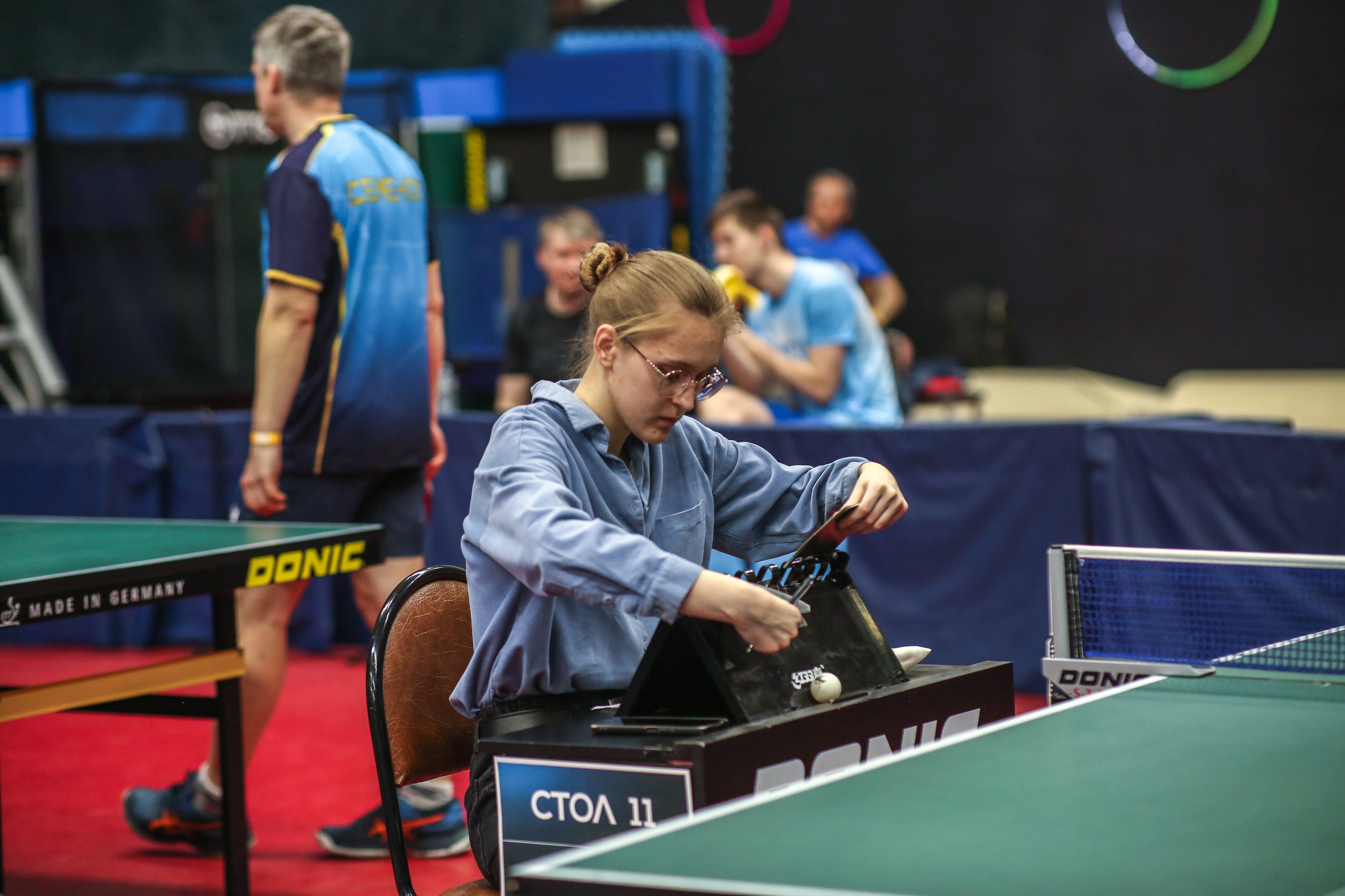 Соревнования по настольному теннису. Репортажный, семейный, свадебный, портретный фотограф