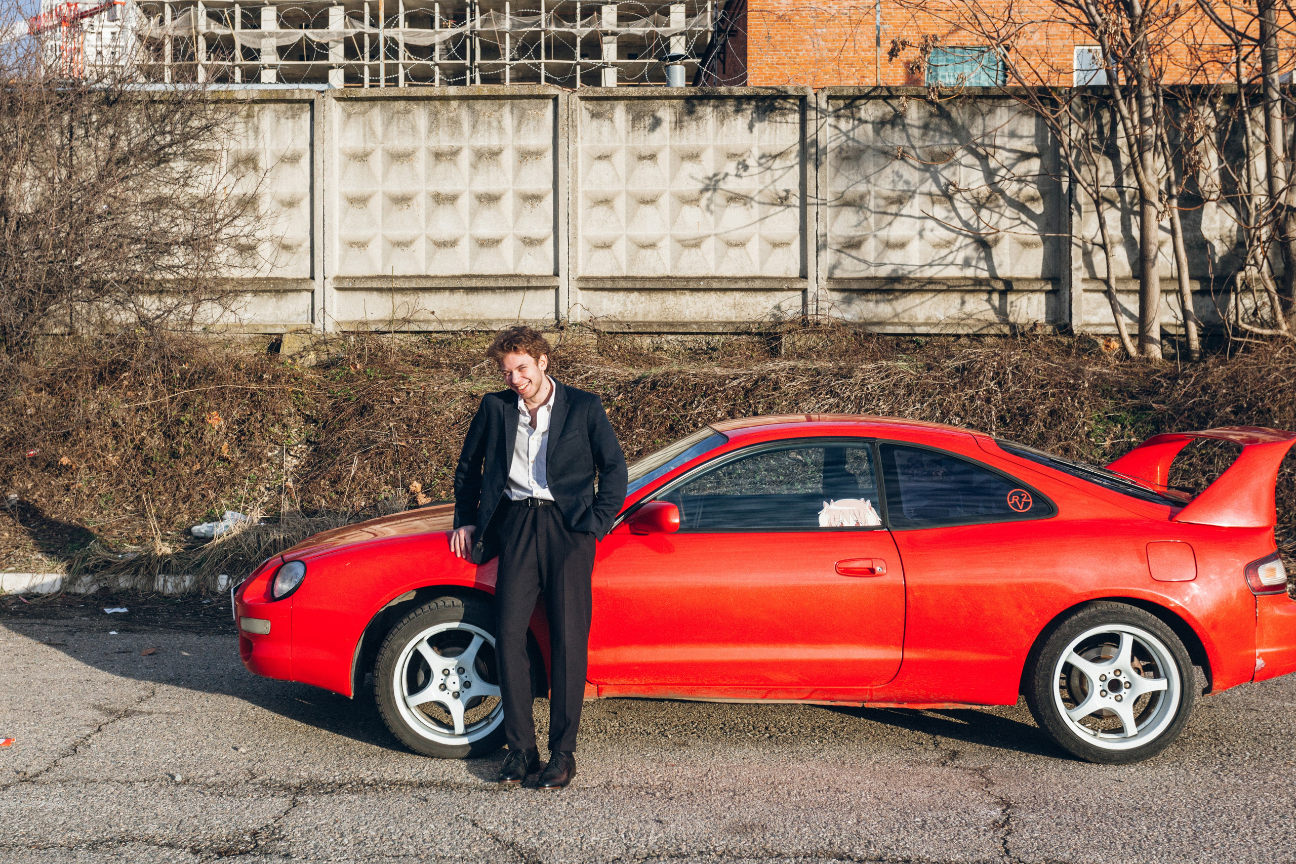 Имиджевая съемка с машиной. Фотограф Денис Денисов