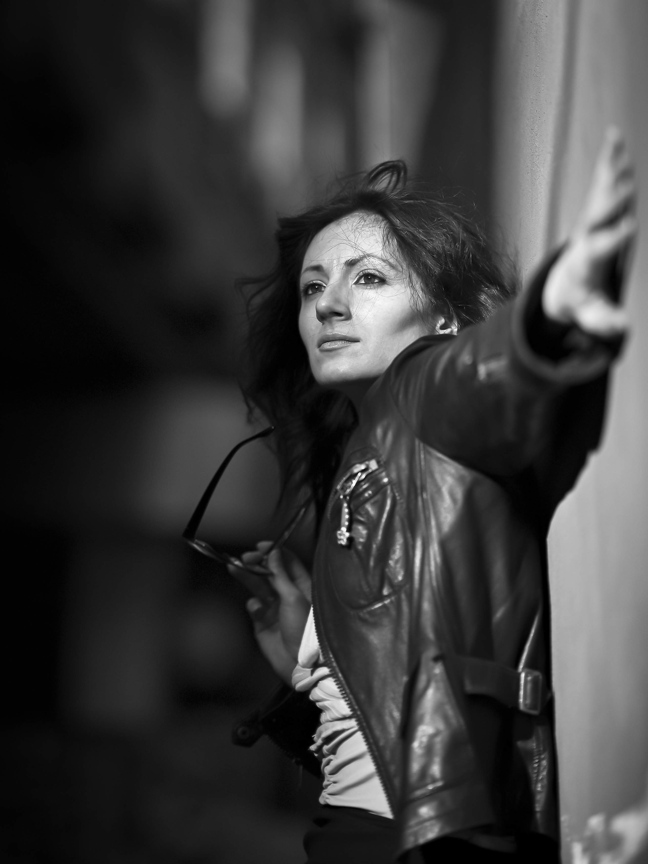 Весна на Красном Октябре ч_б. Портретный фотограф в Москве Сергей Чудов