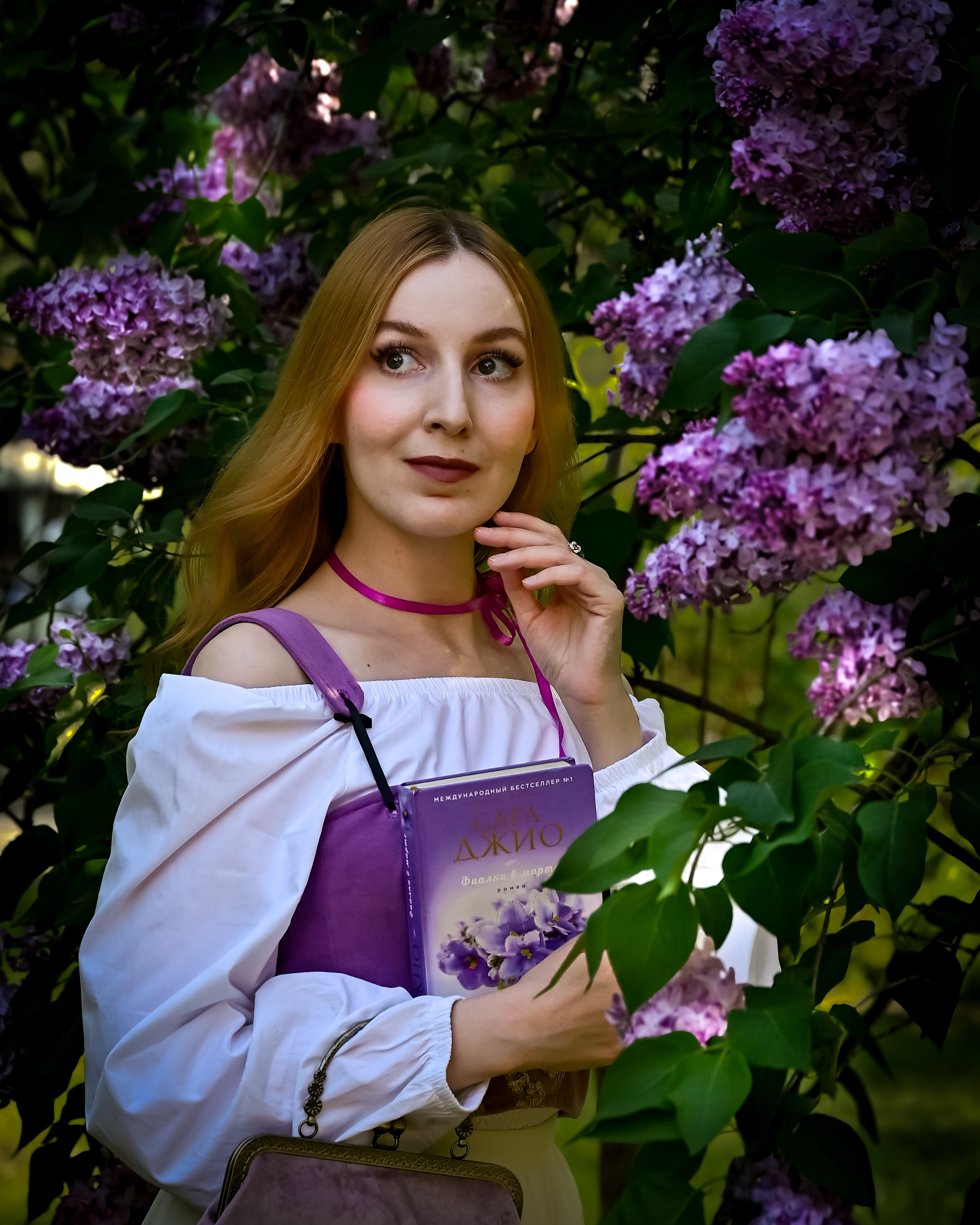 Весна в Сокольниках. Портретный фотограф в Москве Сергей Чудов