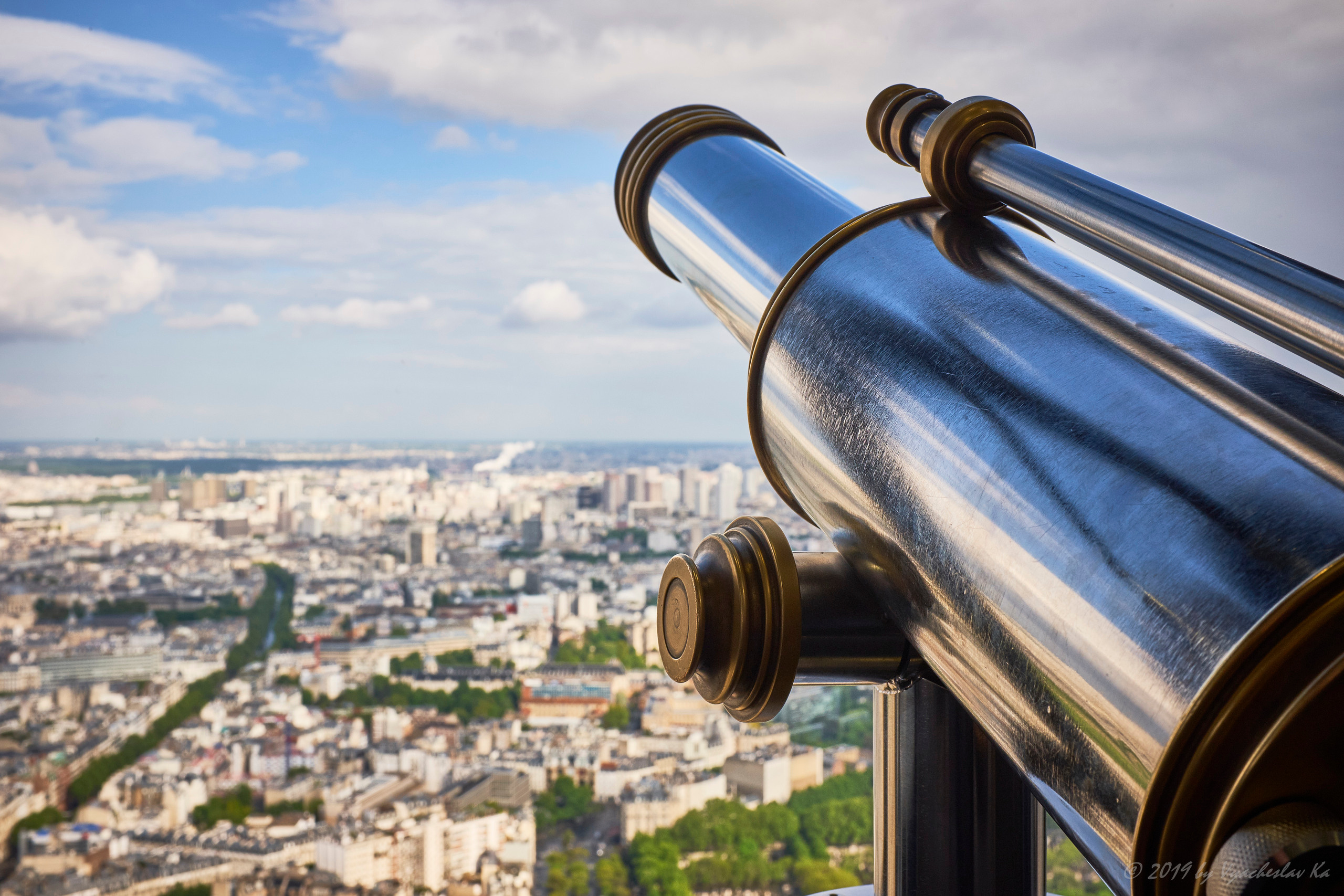 Париж, вид с башни Монпарнас