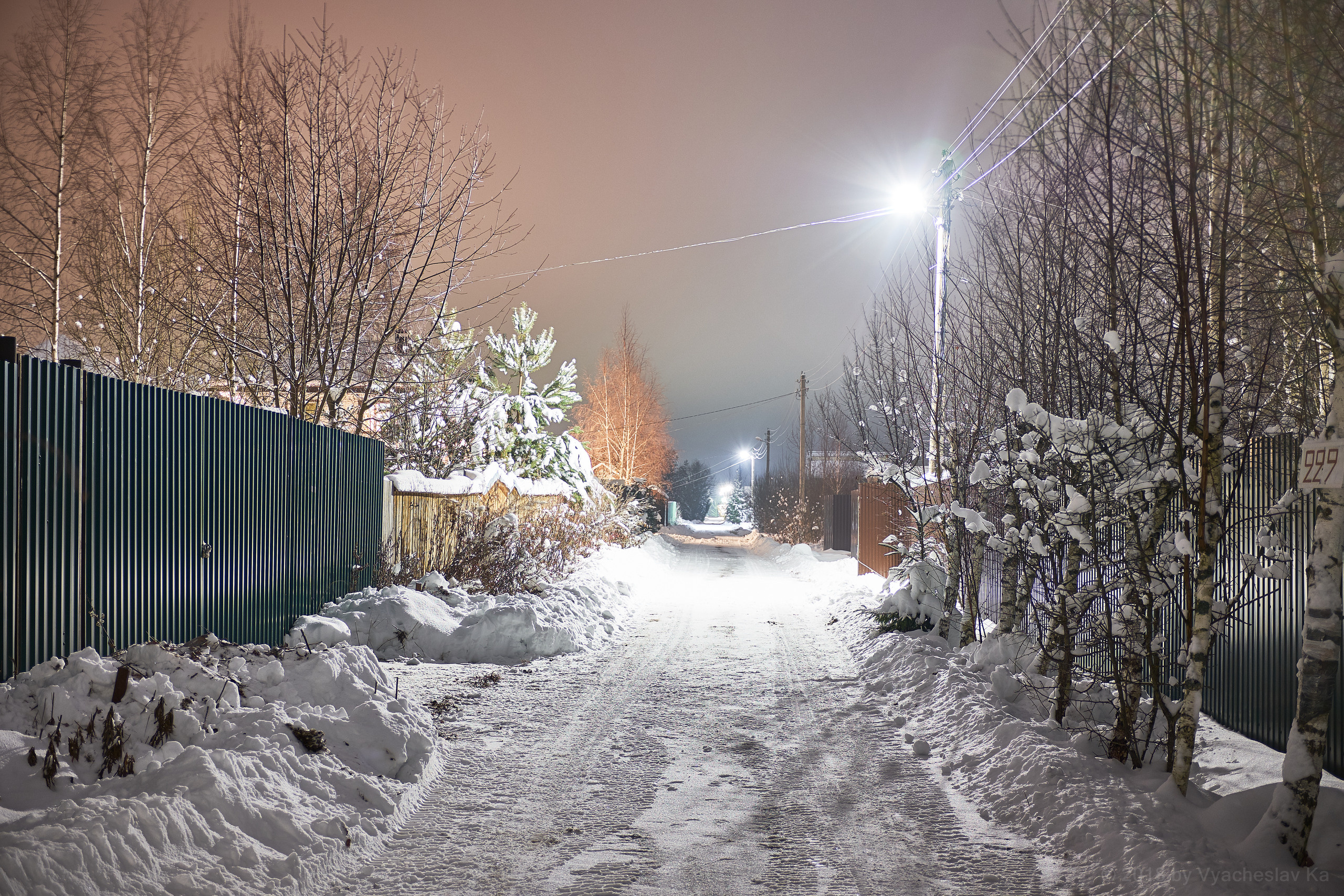 Зима в деревне