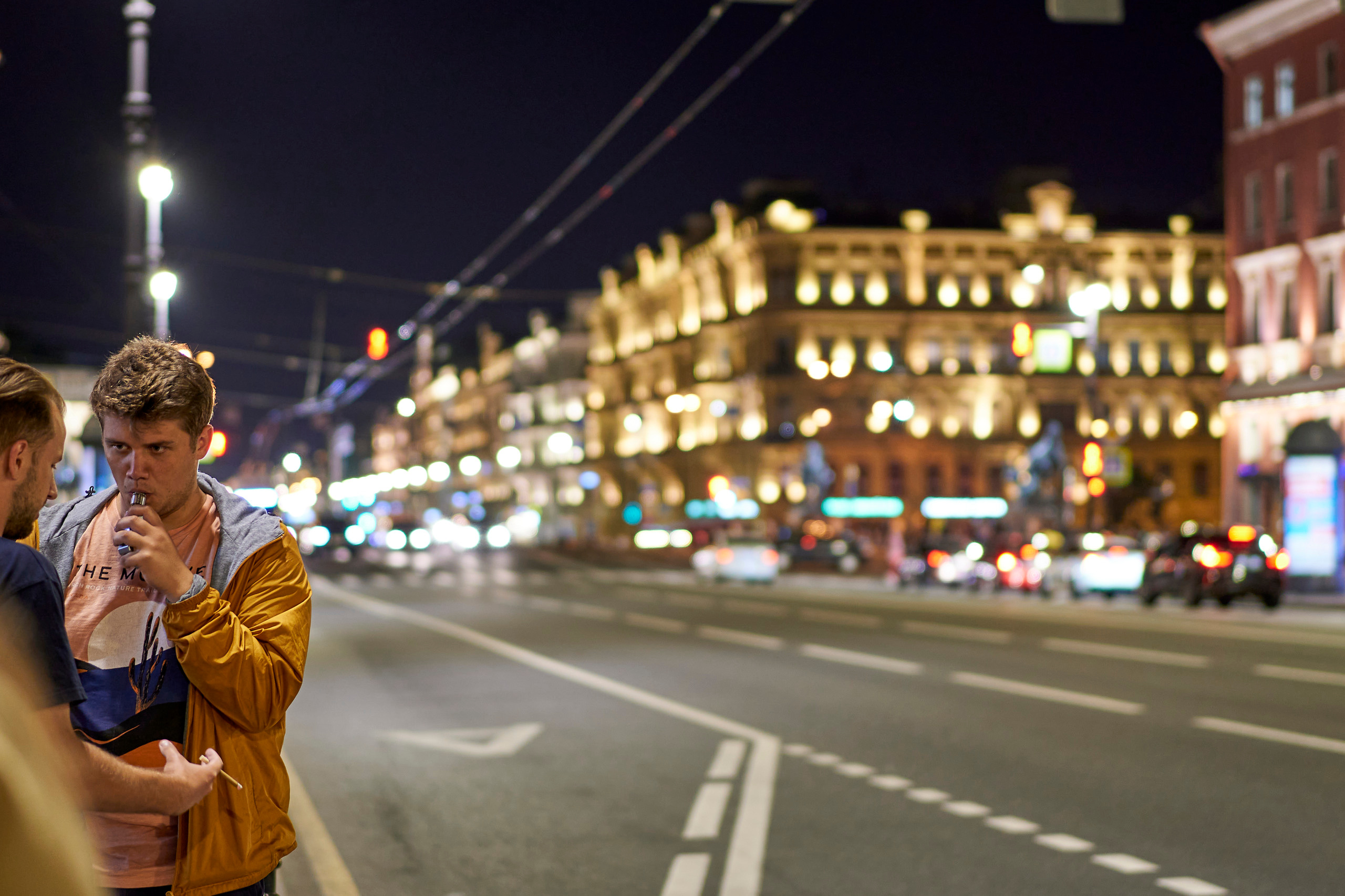 Ночная жизнь в Питере