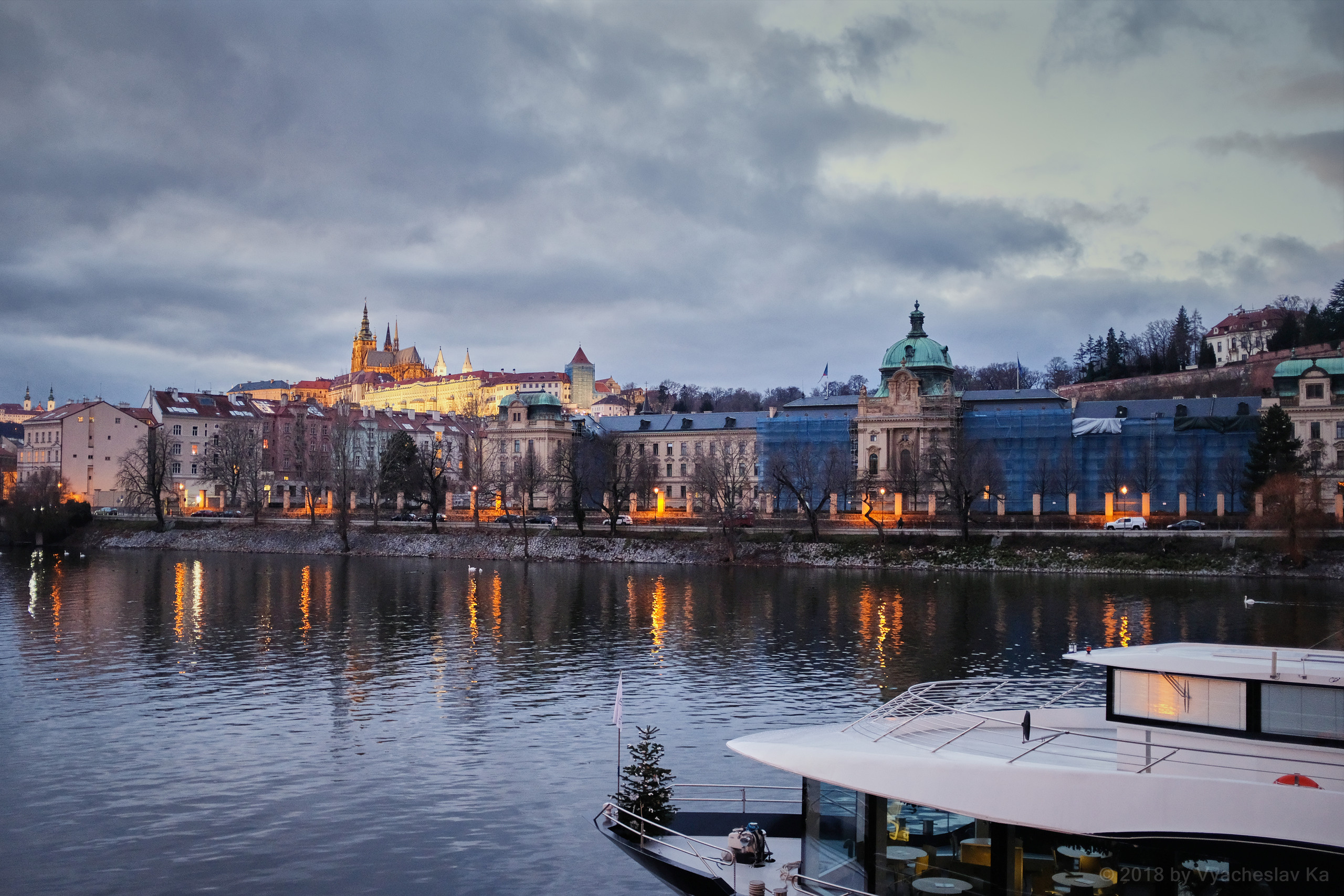 Прага, река Влтава
