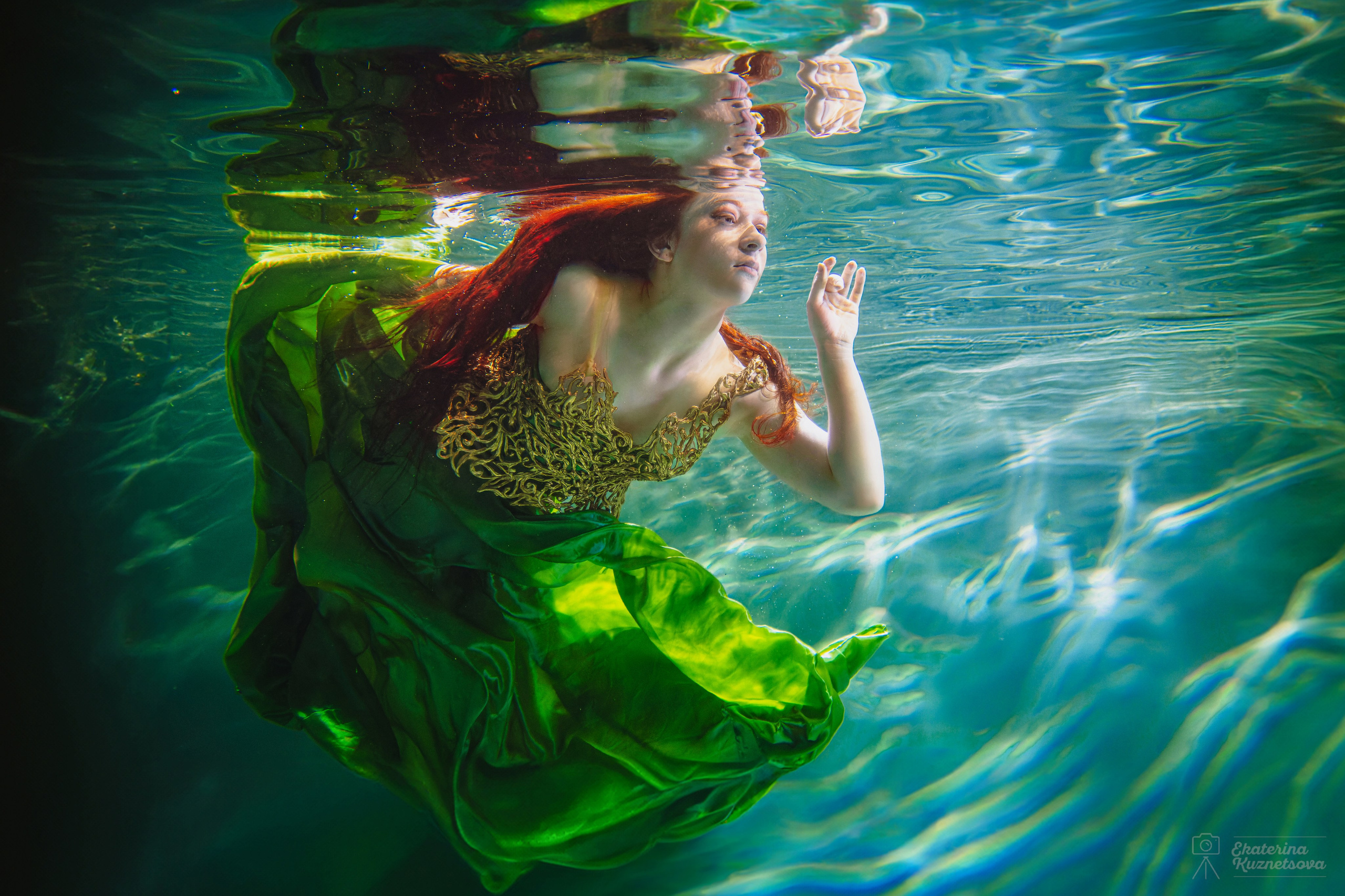 Подводная фотосессия