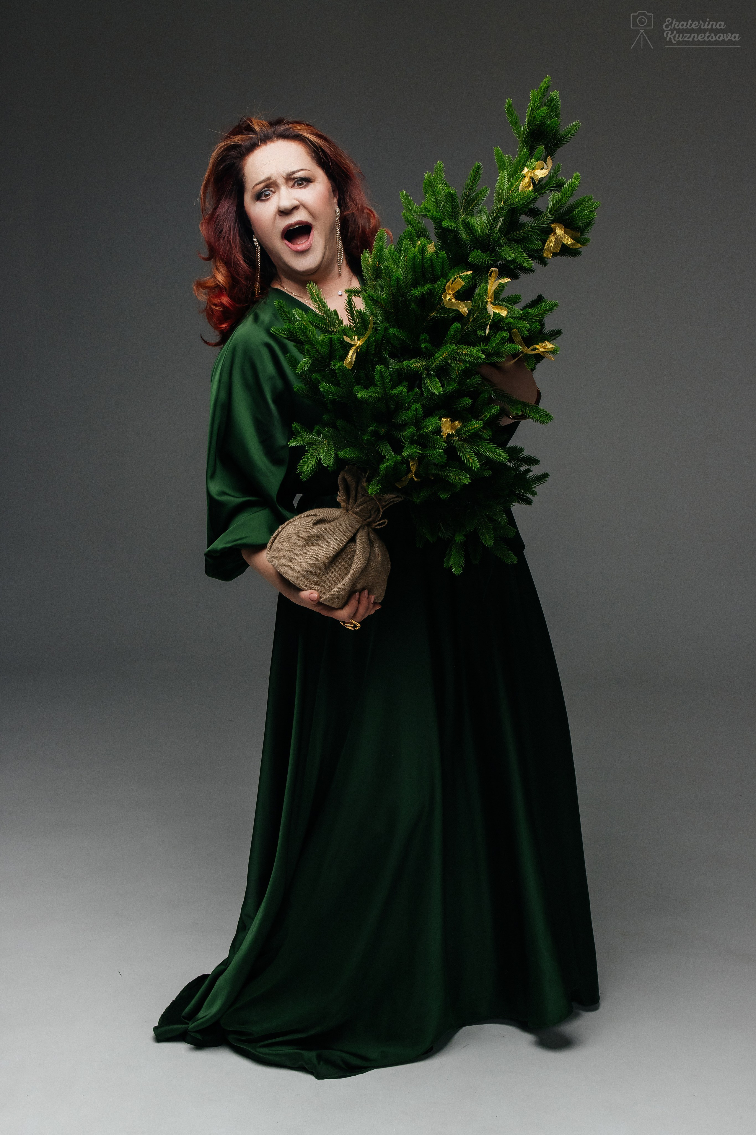Новогодняя фотосессия в Москве. Фотограф Екатерина Кузнецова | Студия и репортаж | Москва