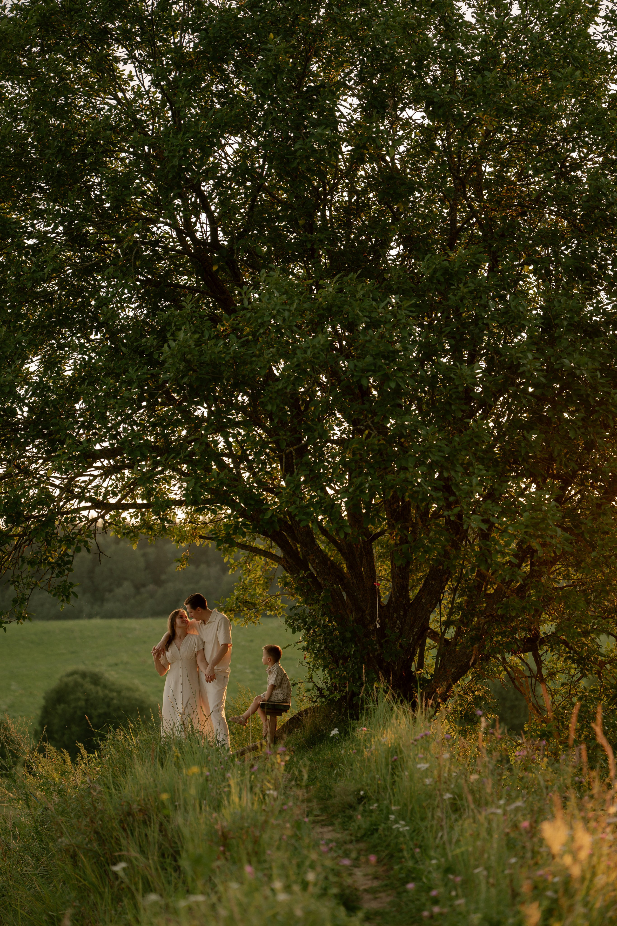 На закате. Свадебный и семейный фотограф в Москве и Красногорске — живые кадры | Анастасия Тихонова